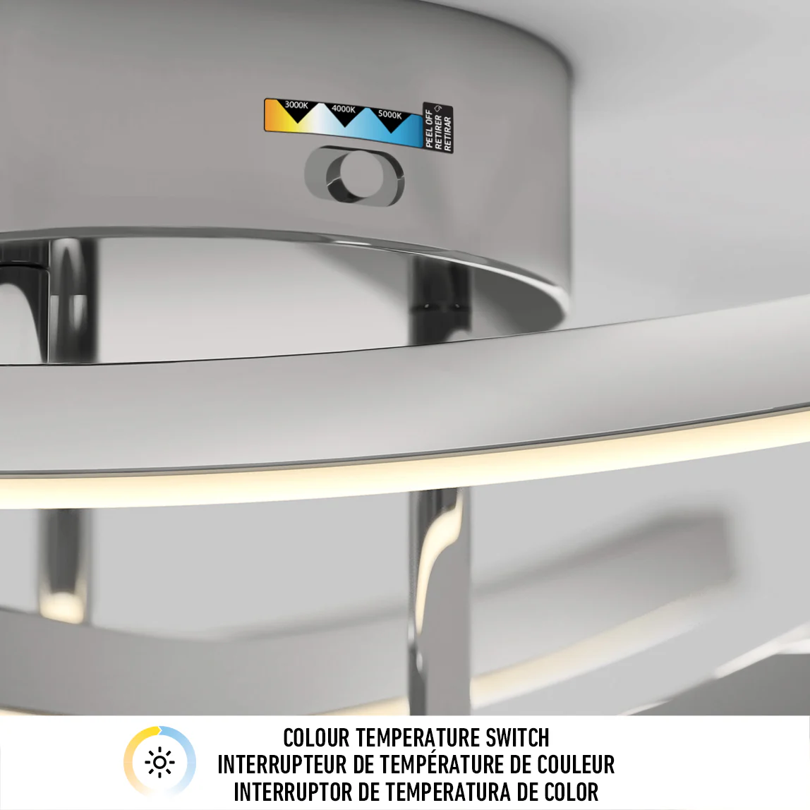 Orly modern LED flush mount light 3 CCT - Image 21