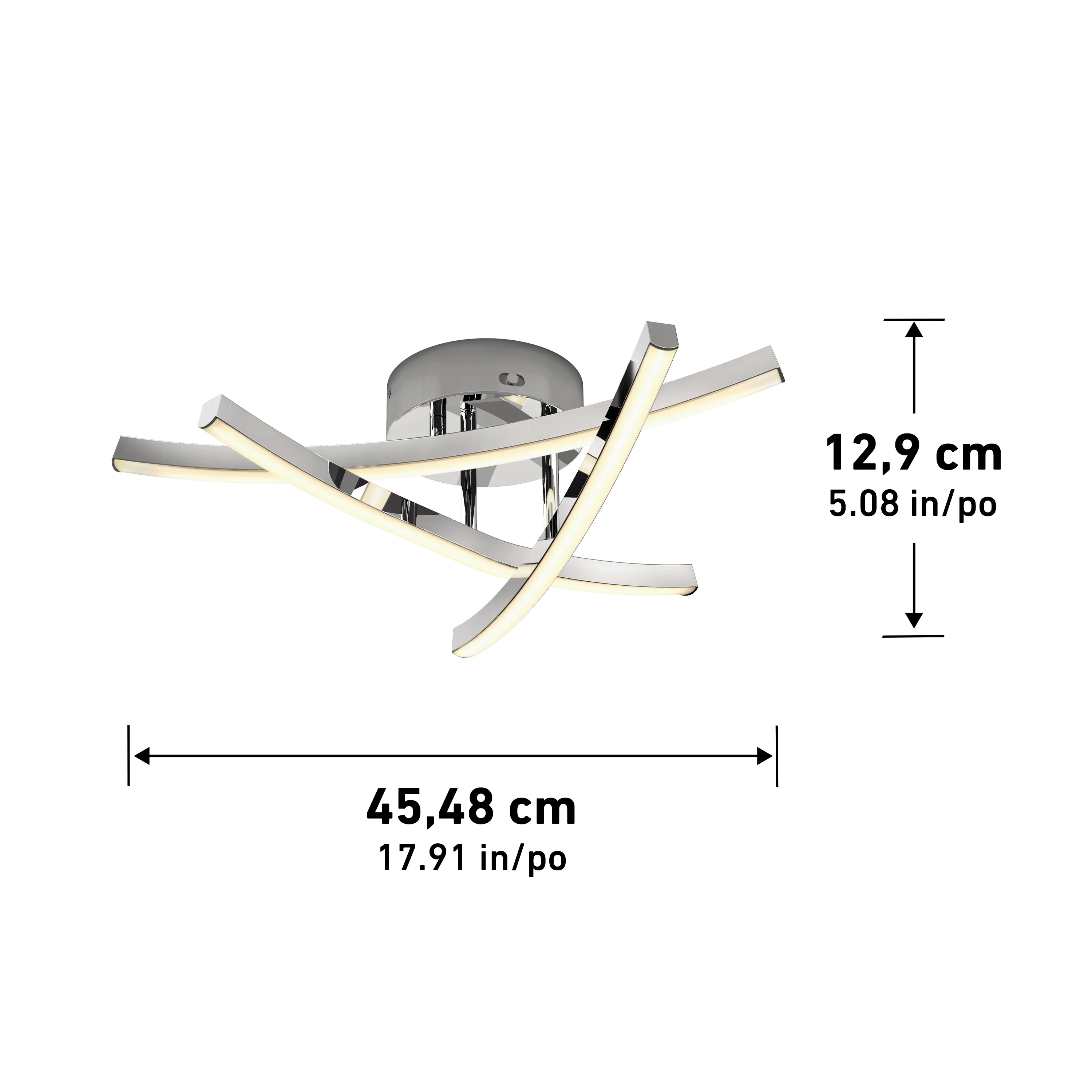 Orly modern LED flush mount light 3 CCT - Image 26