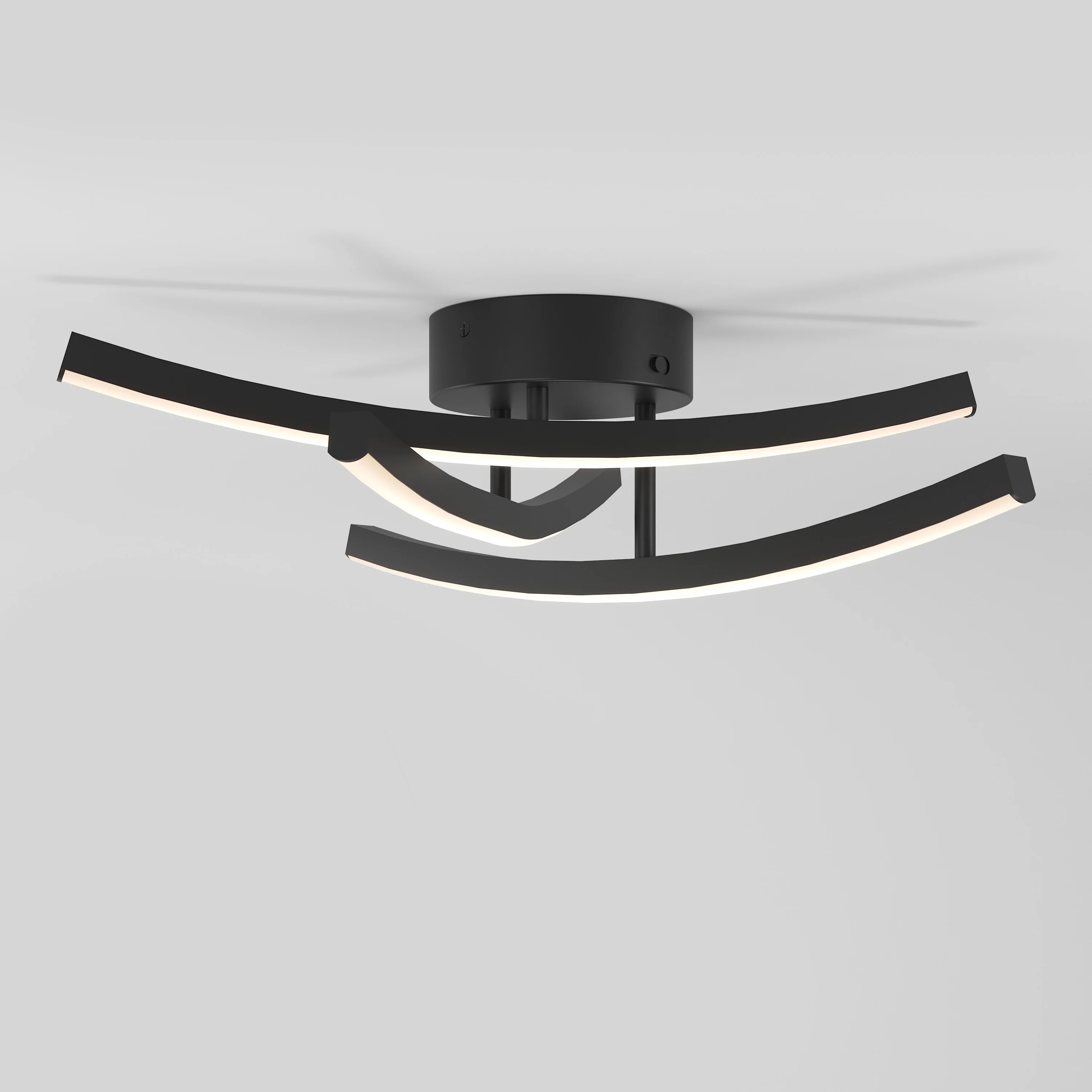 Orly modern LED flush mount light 3 CCT - Image 3