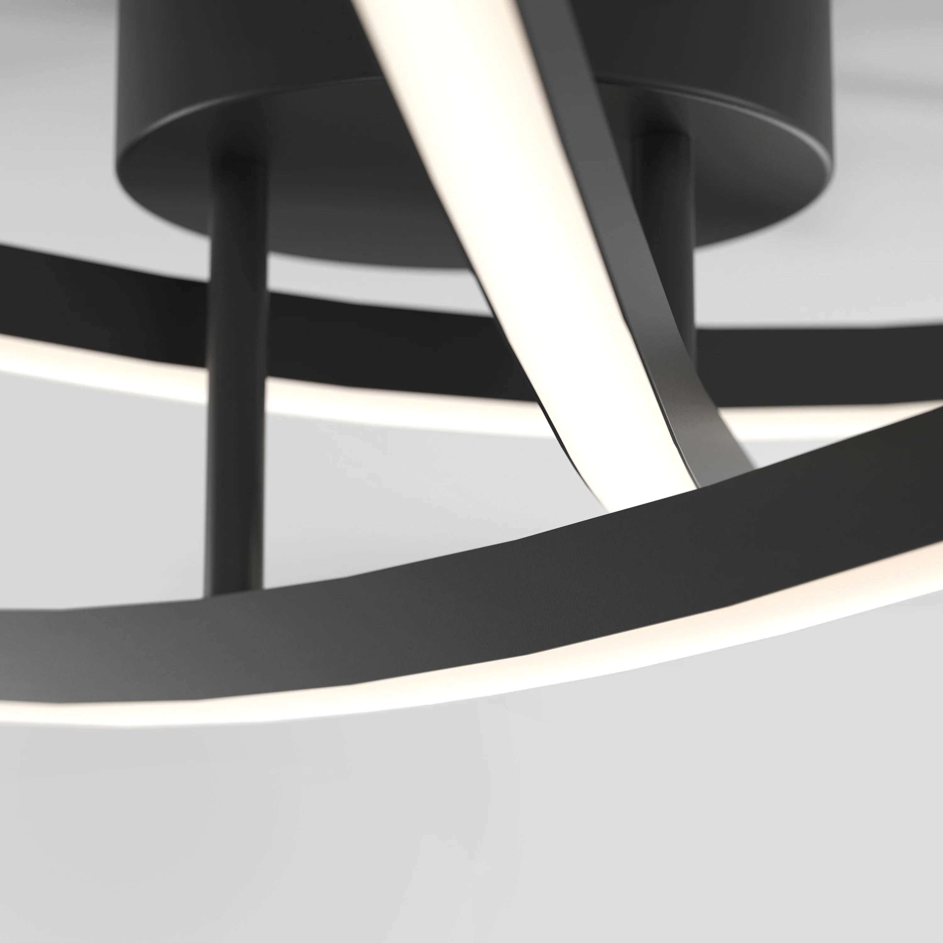 Orly modern LED flush mount light 3 CCT - Image 6
