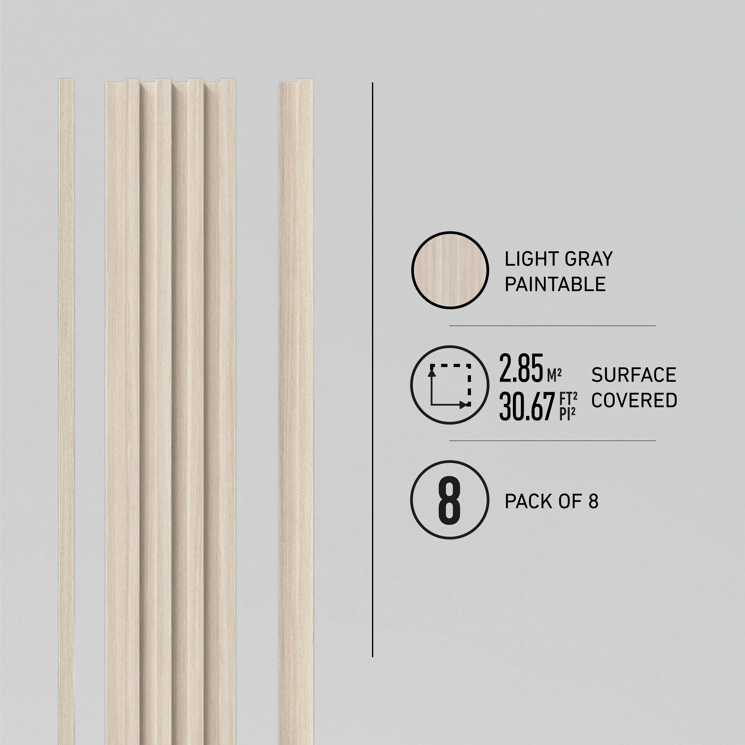 Panolok 30.67 ft wall panel kit - pack of 8 - Image 54