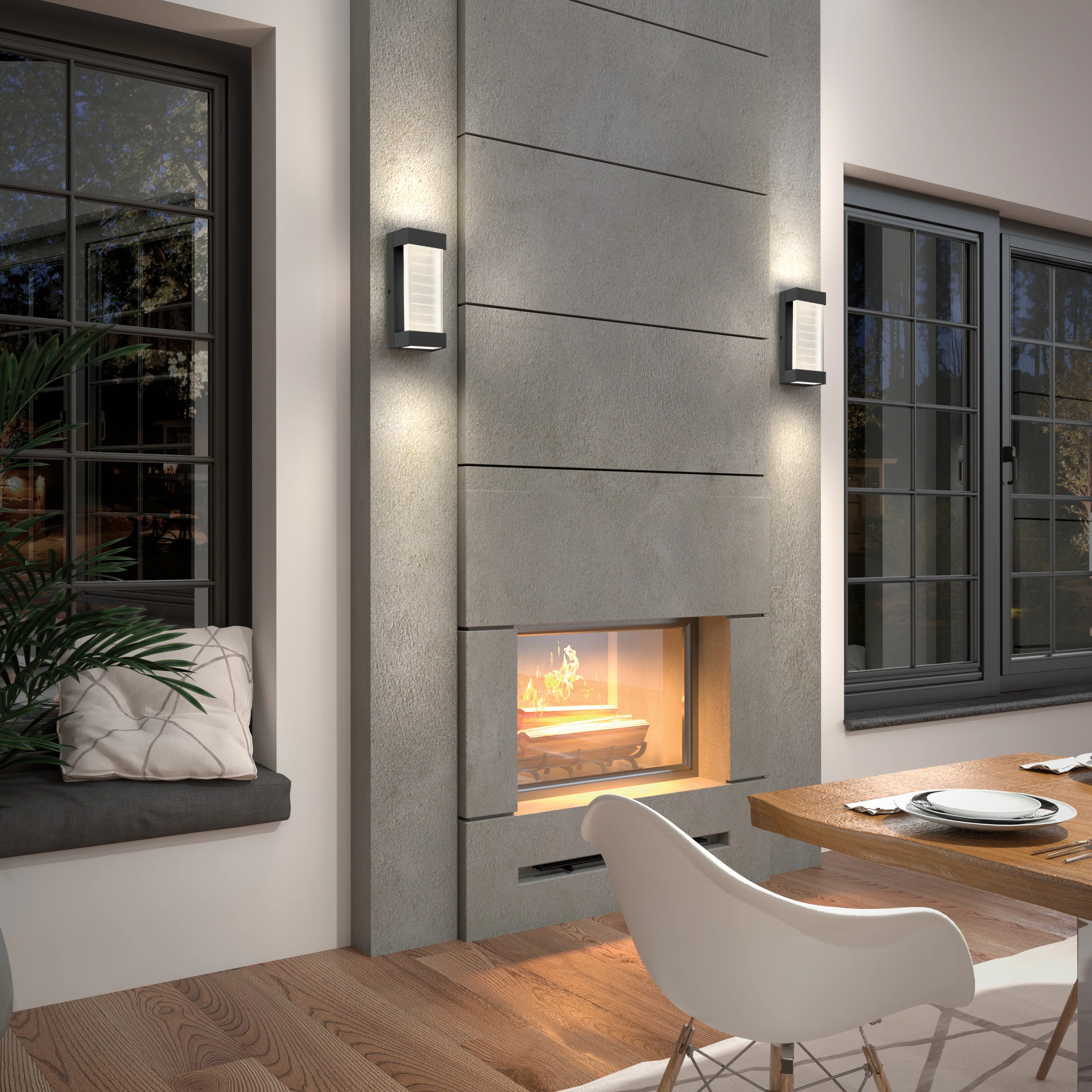 Percy LED indoor-outdoor wall light - Image 6