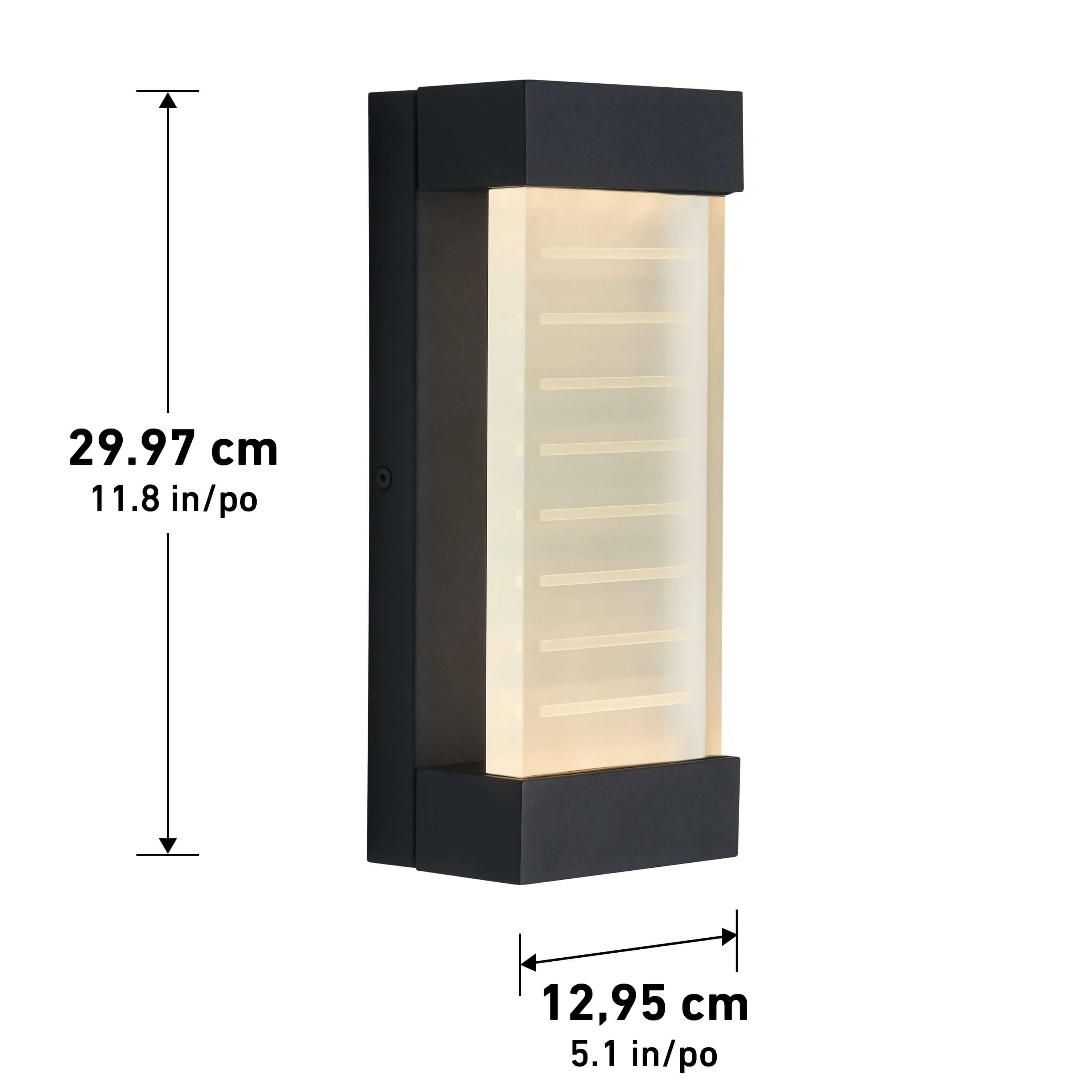 Percy LED indoor-outdoor wall light - Image 9