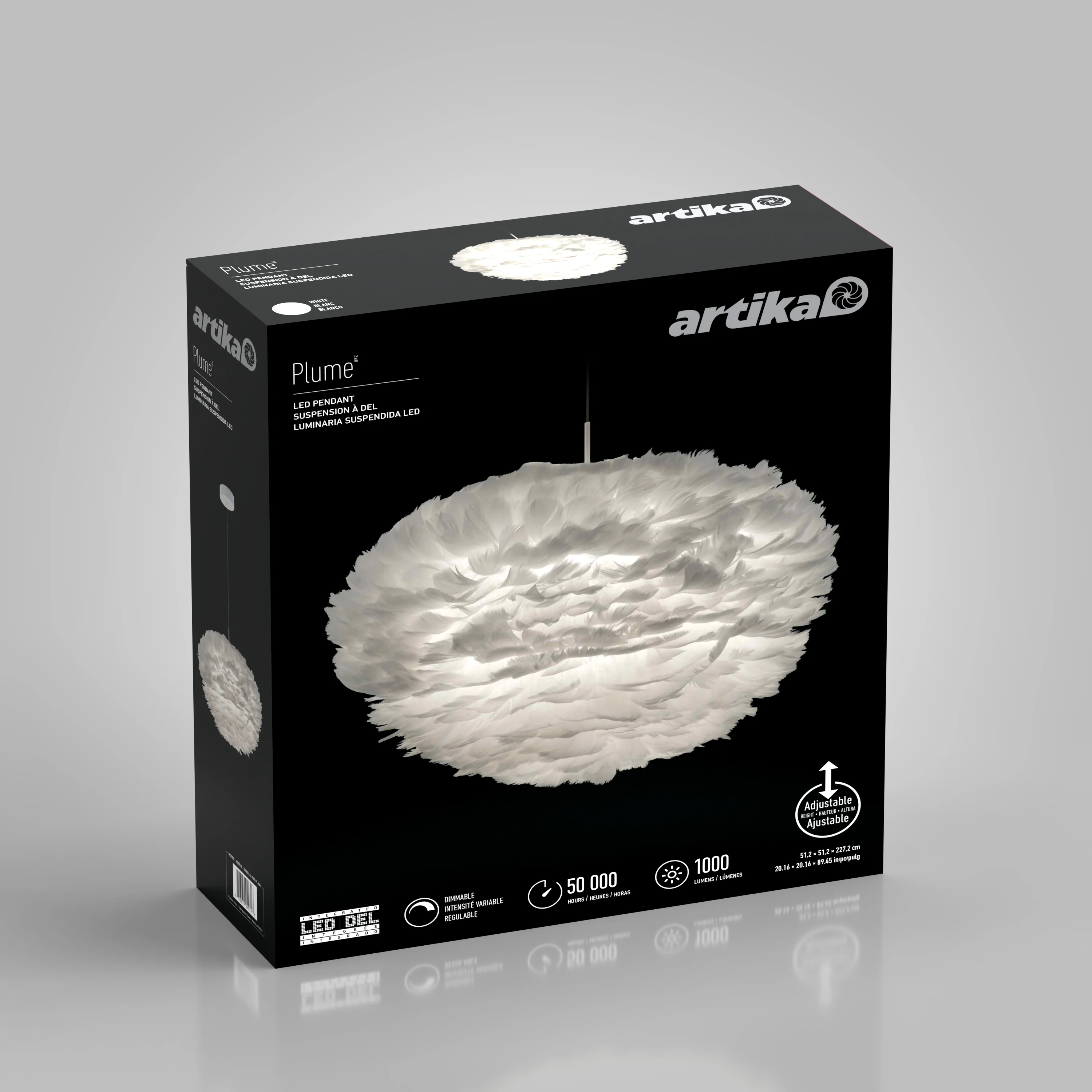 Plume LED pendant light - Image 11