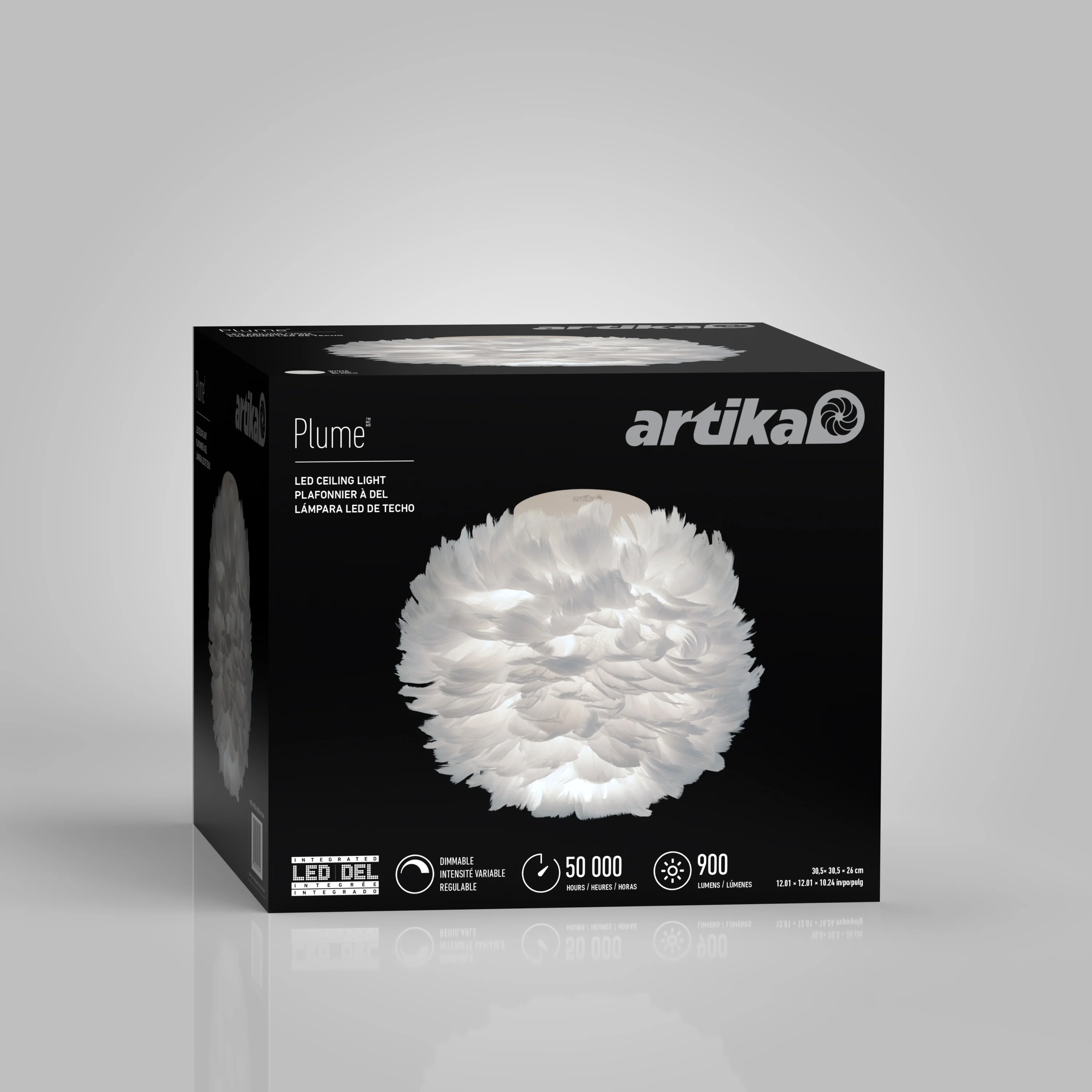 Plume LED flush mount light - Image 11