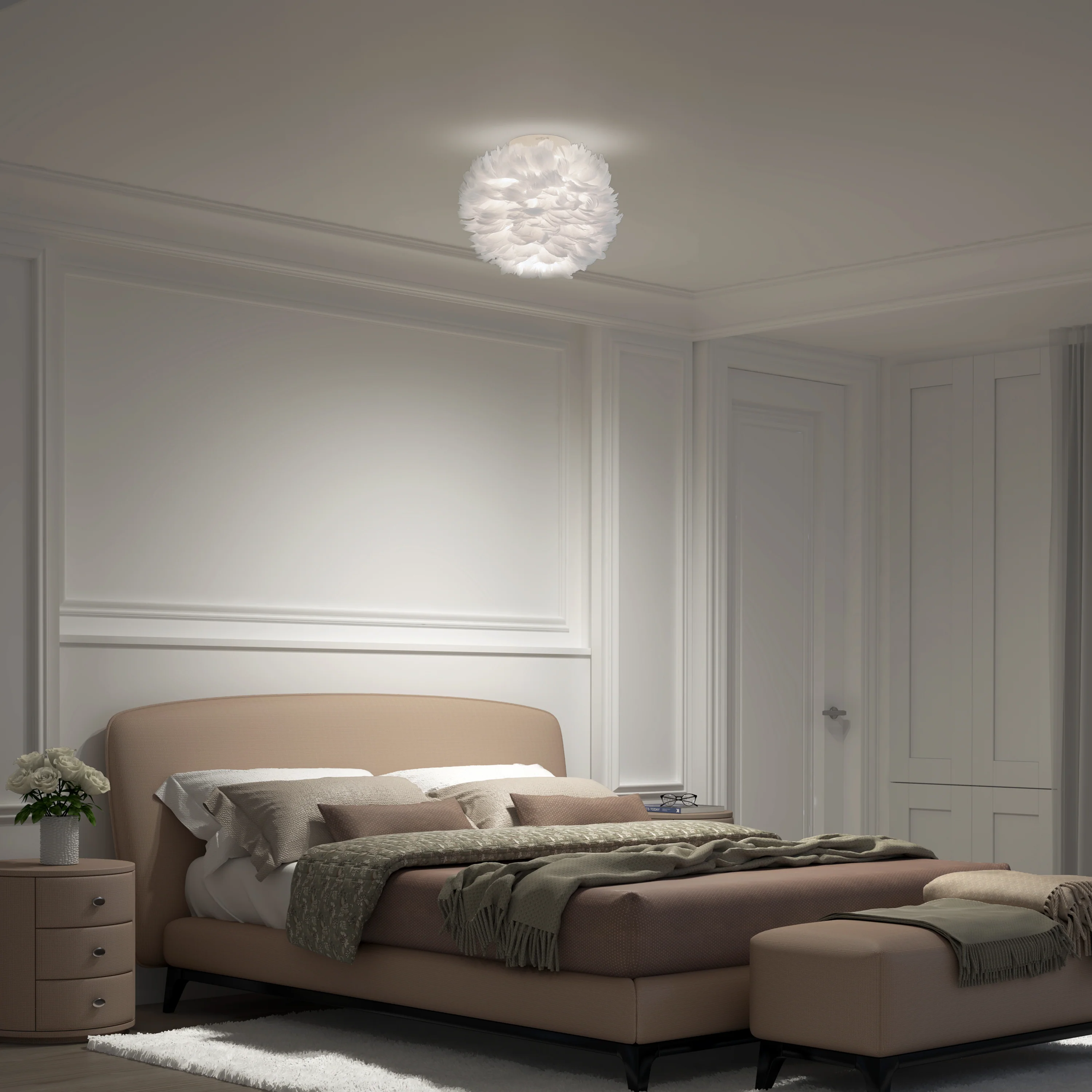 Plume LED flush mount light - Image 2