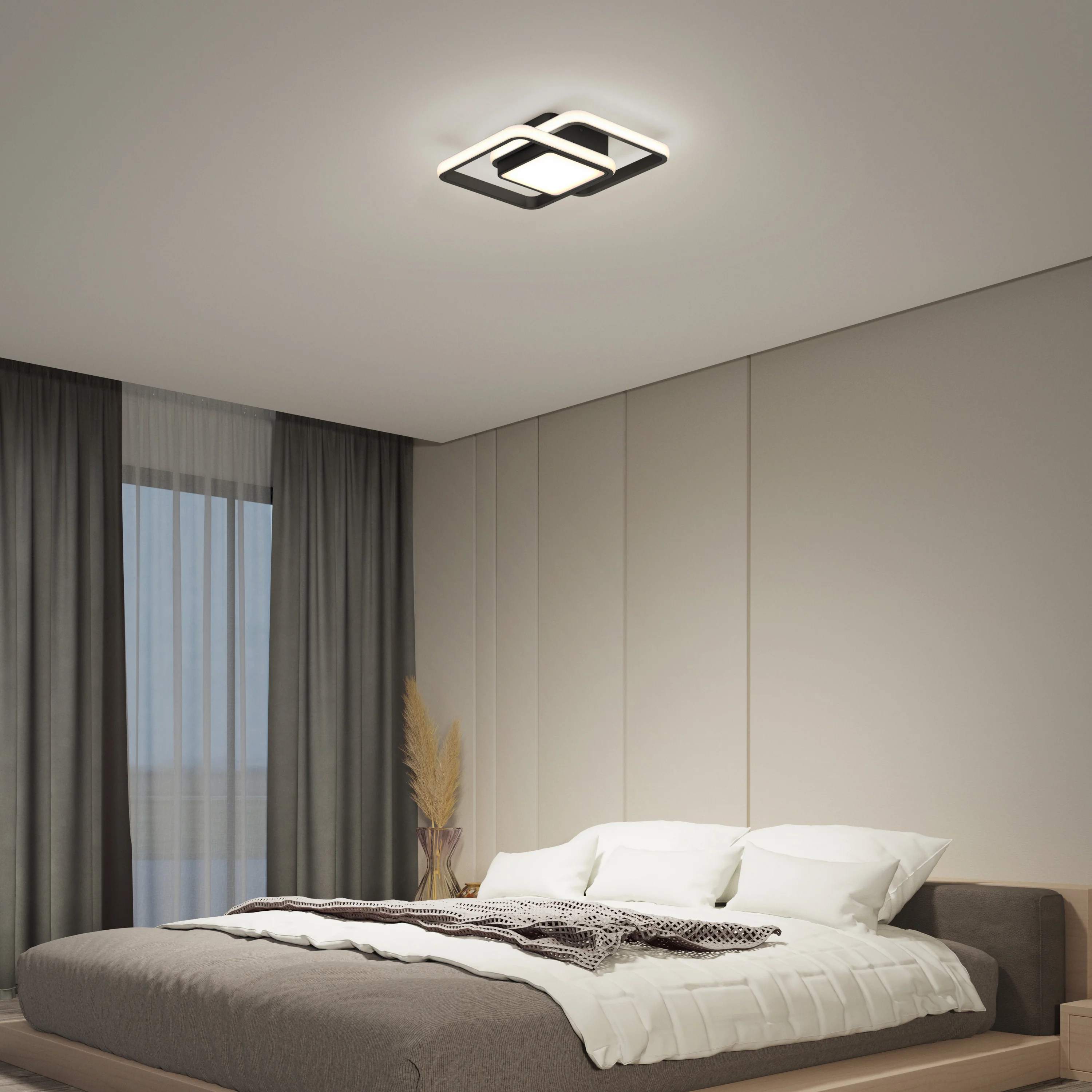Romeson 11 in. LED modern flush mount light 5 CCT - Image 10