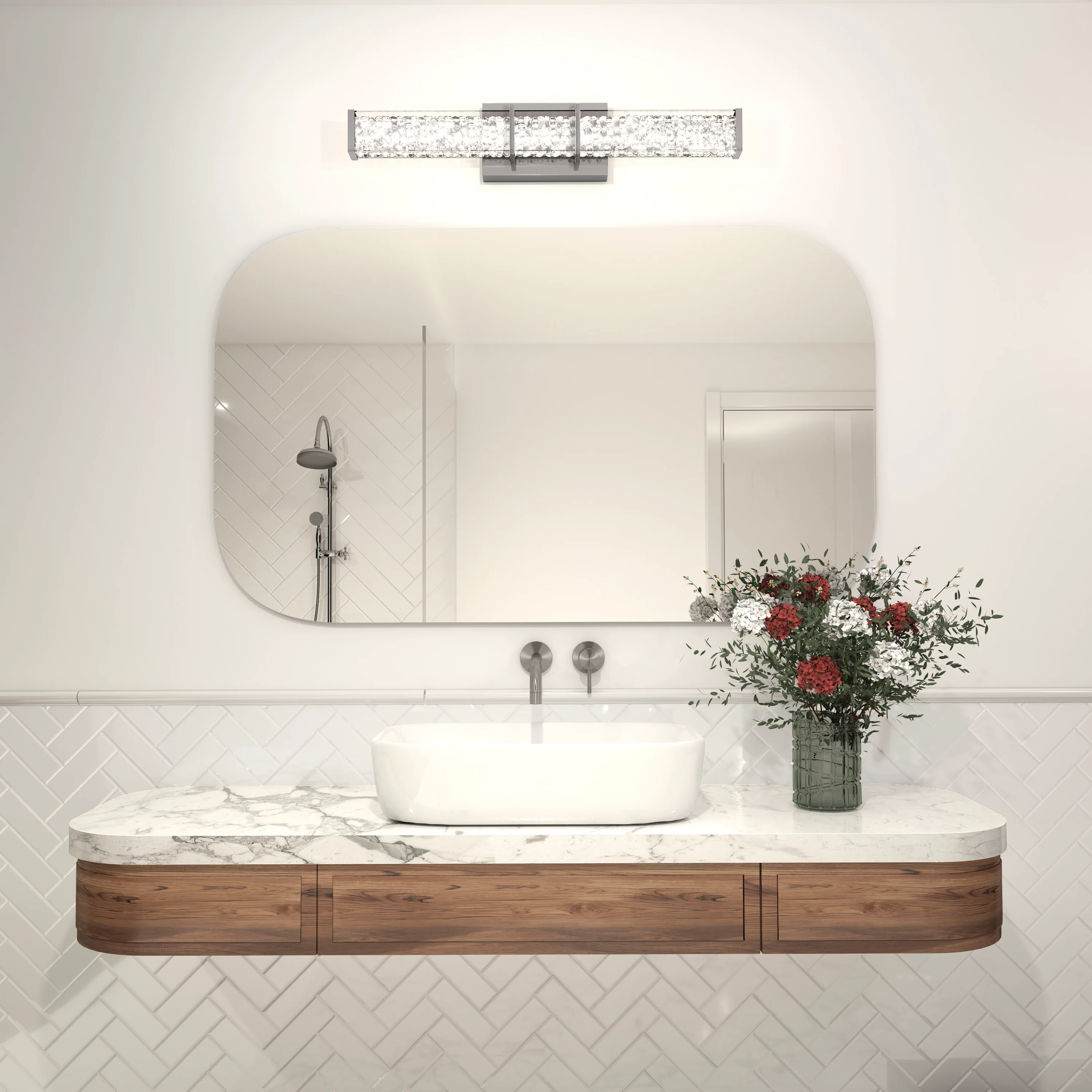 Royale modern LED bathroom vanity light - Image 7