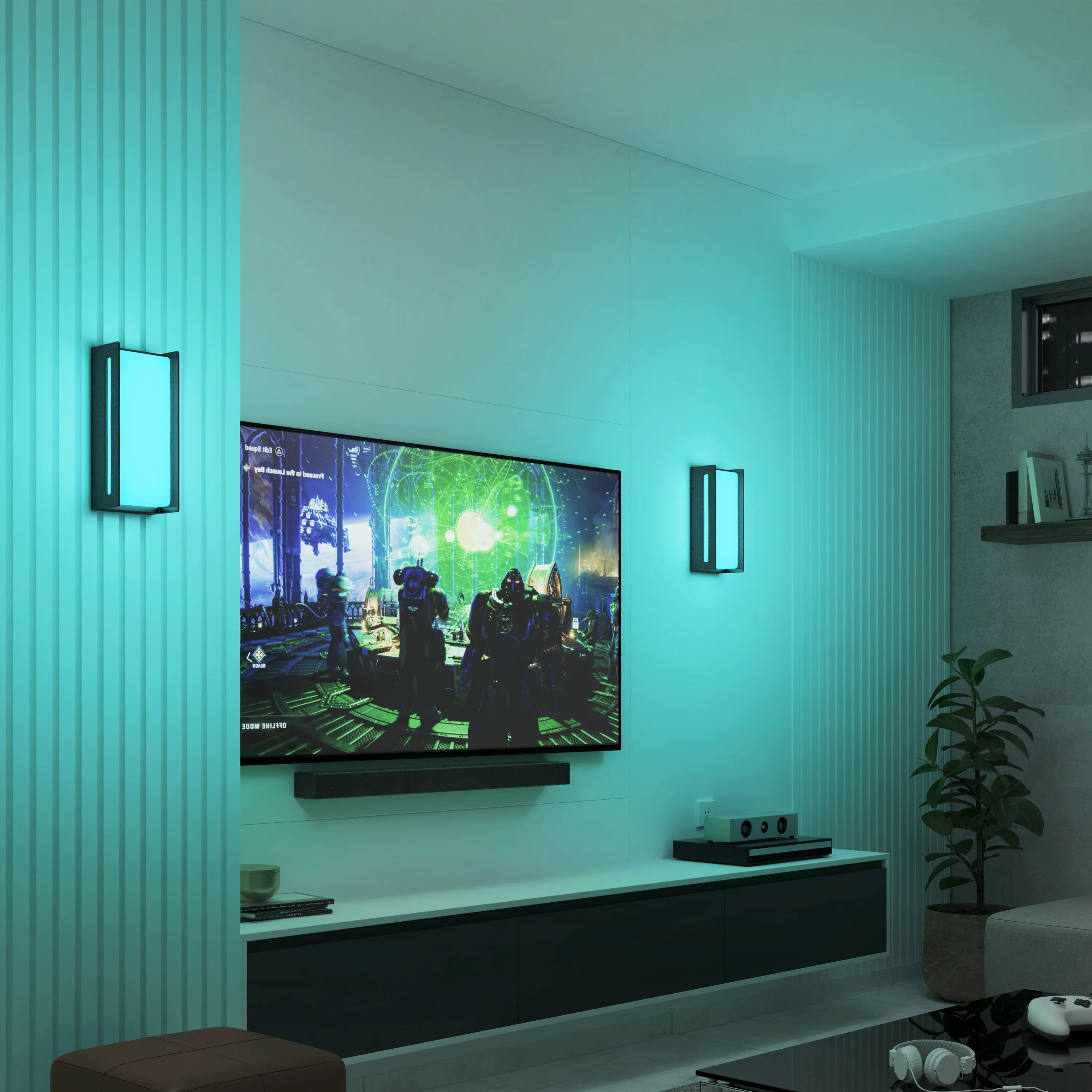Ryker smart RGB indoor-outdoor wall light - Image 13