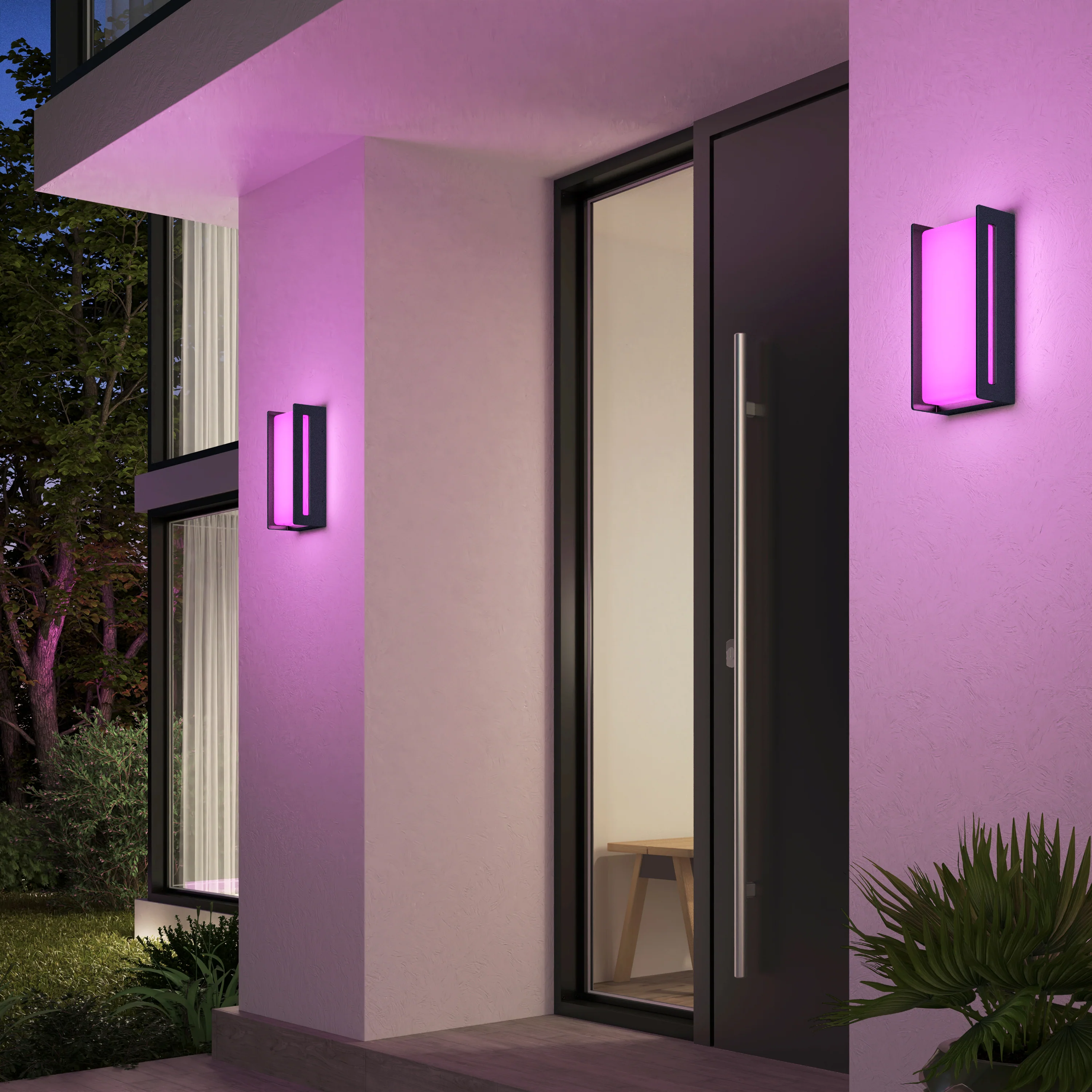 Ryker smart RGB indoor-outdoor wall light - Image 2