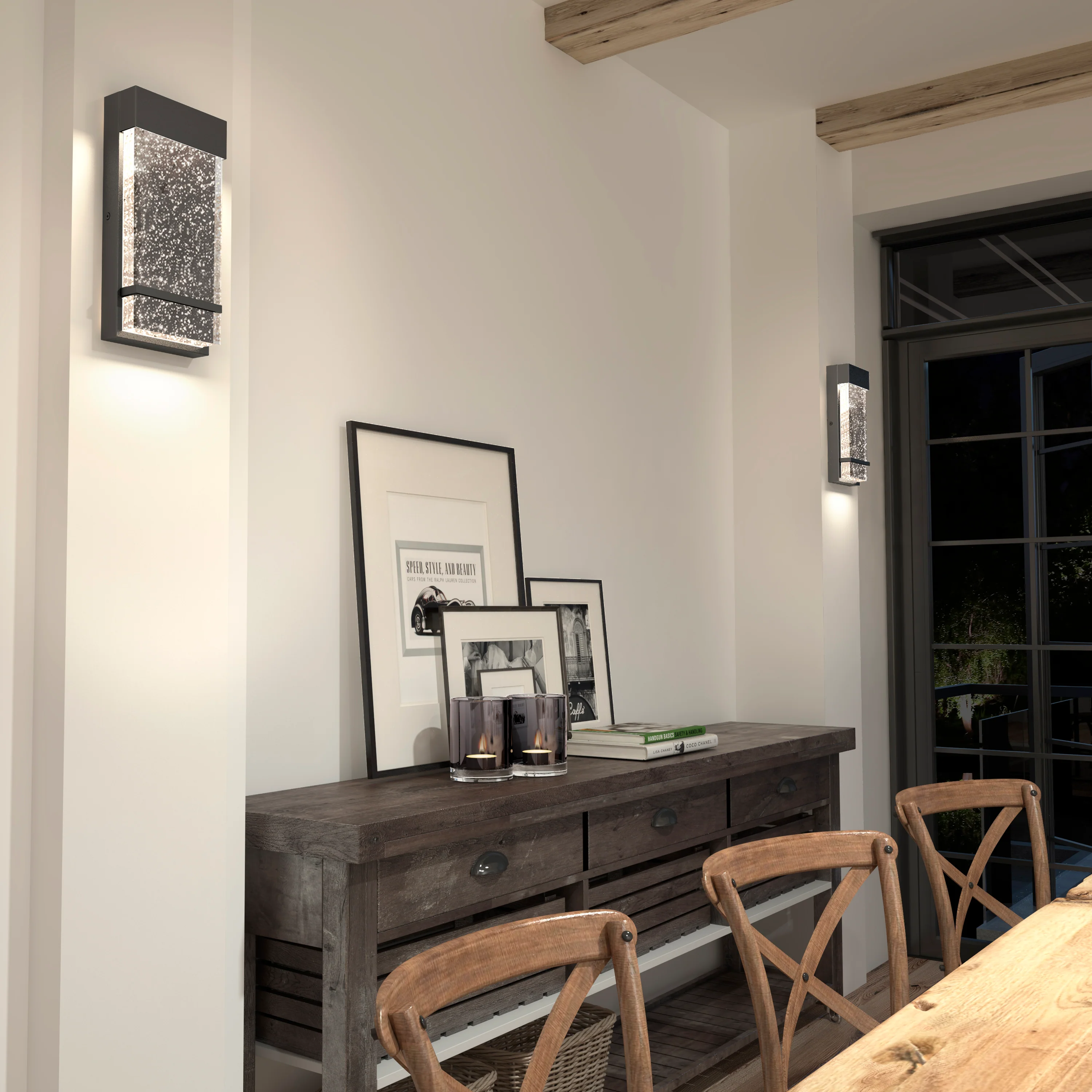 Skyler indoor-outdoor LED wall light - Image 8
