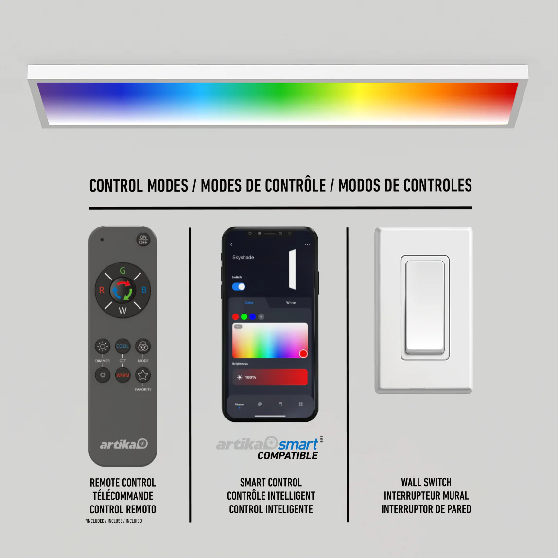 Skyshade smart RGB LED light panel - Image 10