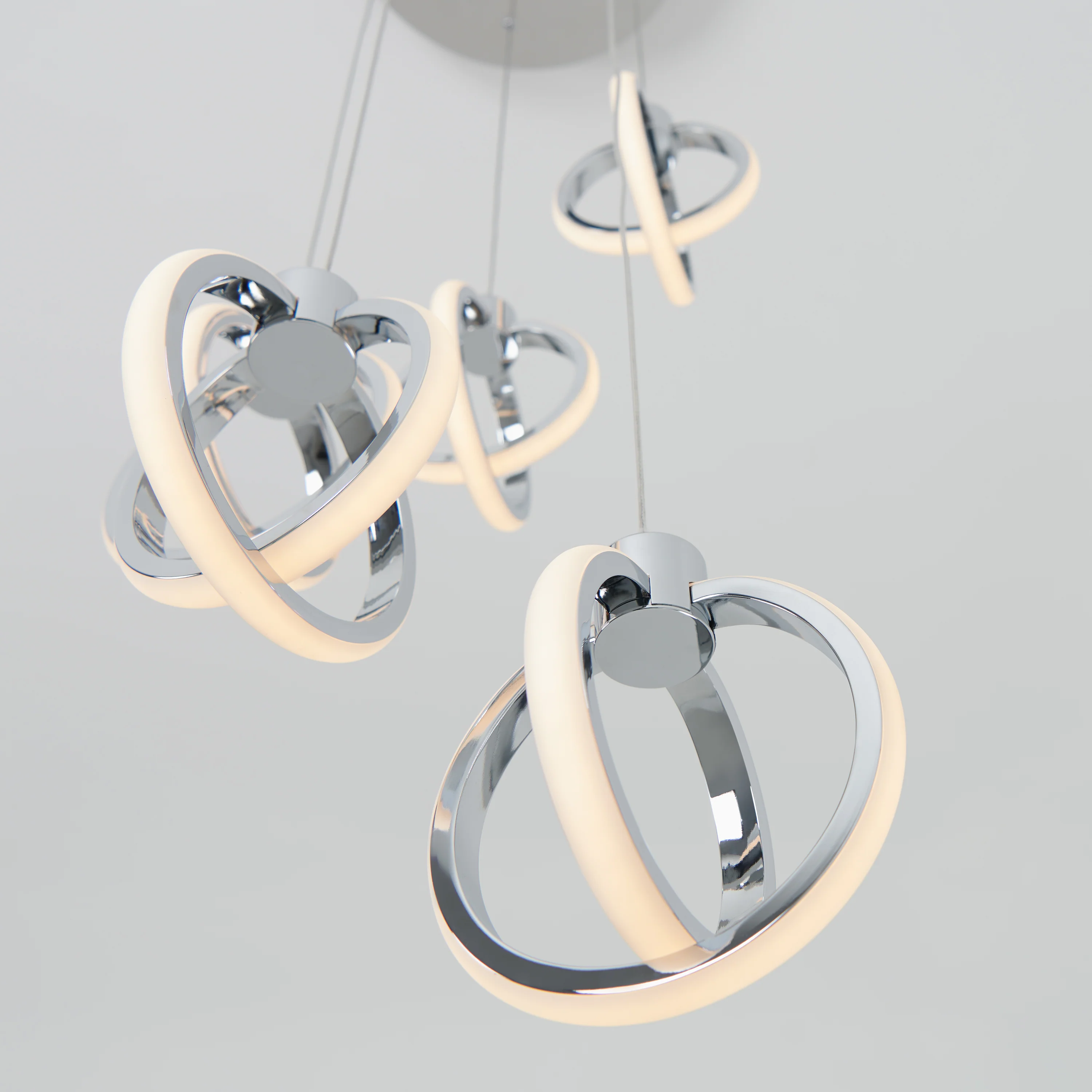Soho modern 5-light LED pendant light - Image 5