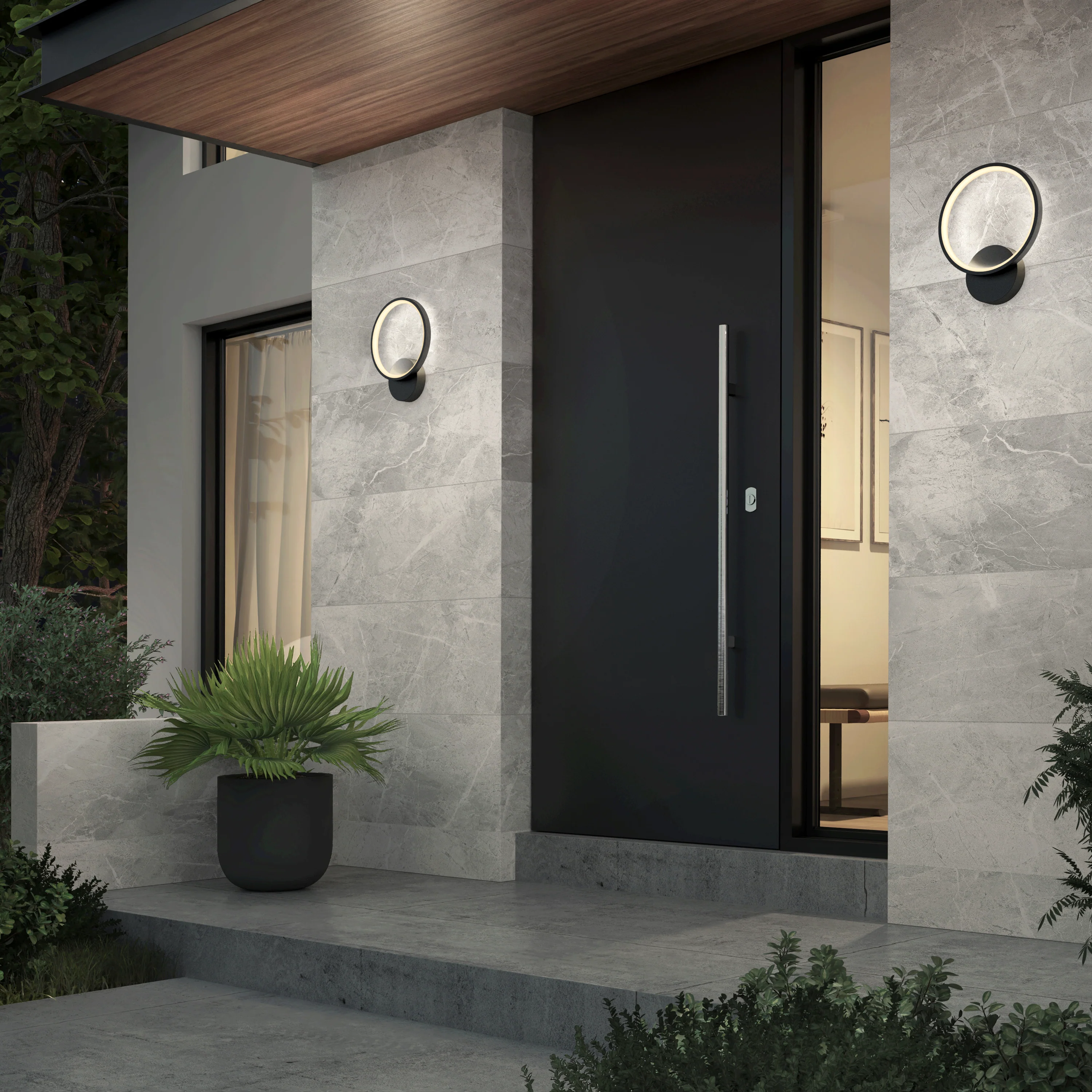 Solis modern LED indoor-outdoor wall light 5 CCT - Image 7