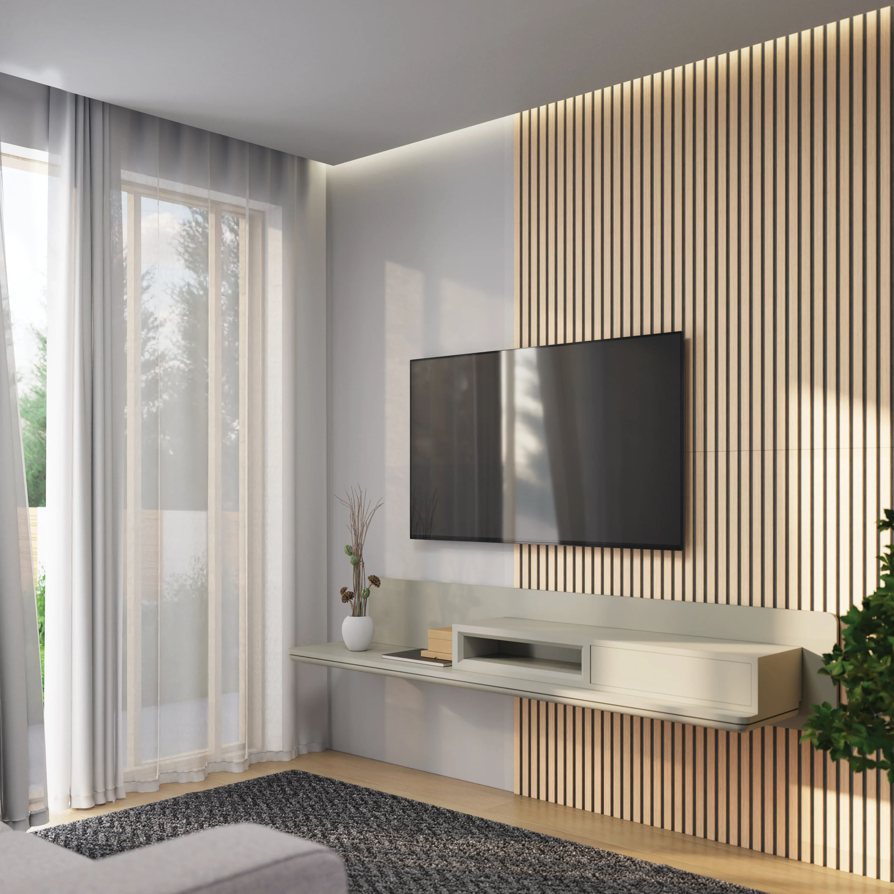Sonofold sound-absorbing wall panel kit - pack of 2 - Image 11
