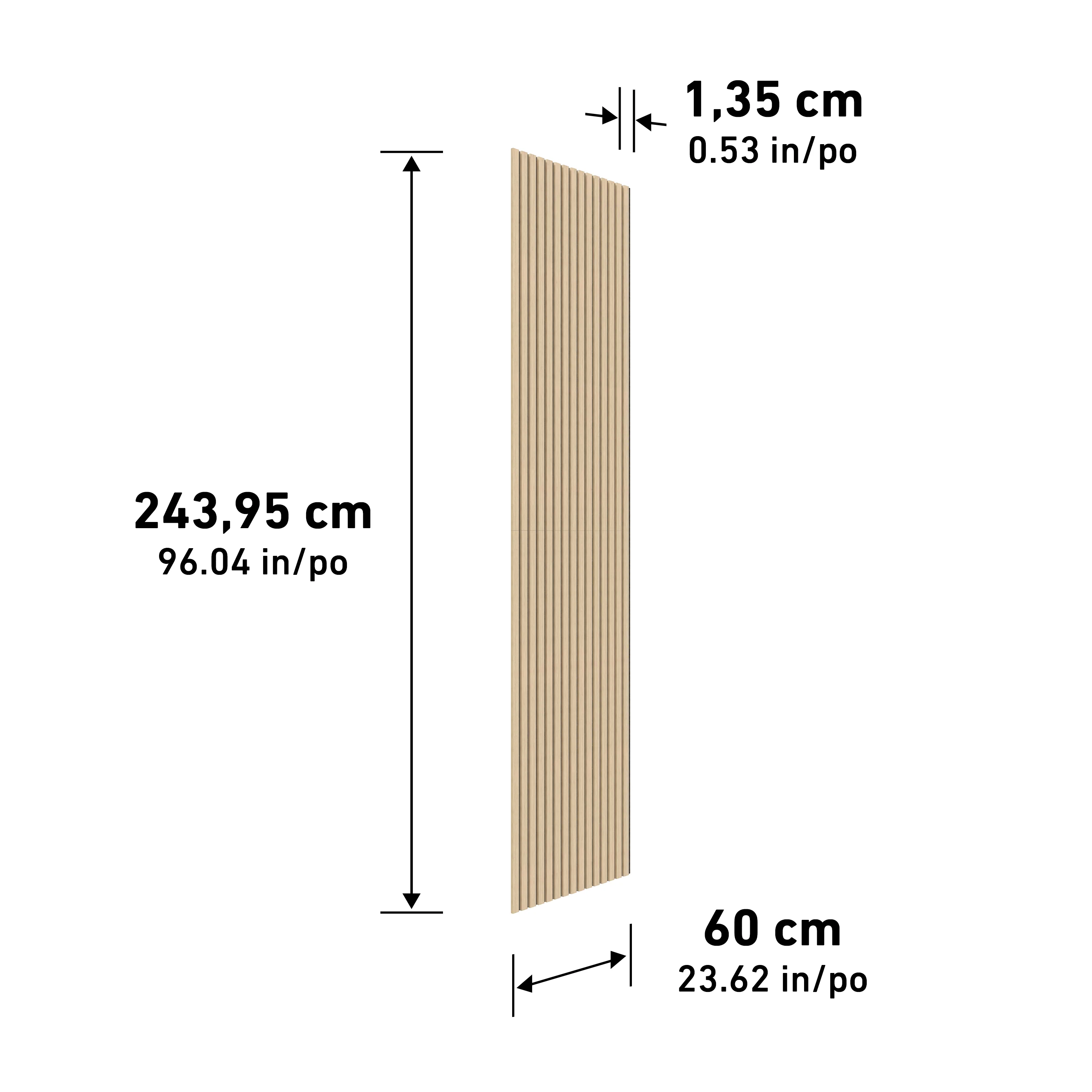 Sonofold sound-absorbing wall panel kit - pack of 2 - Image 15