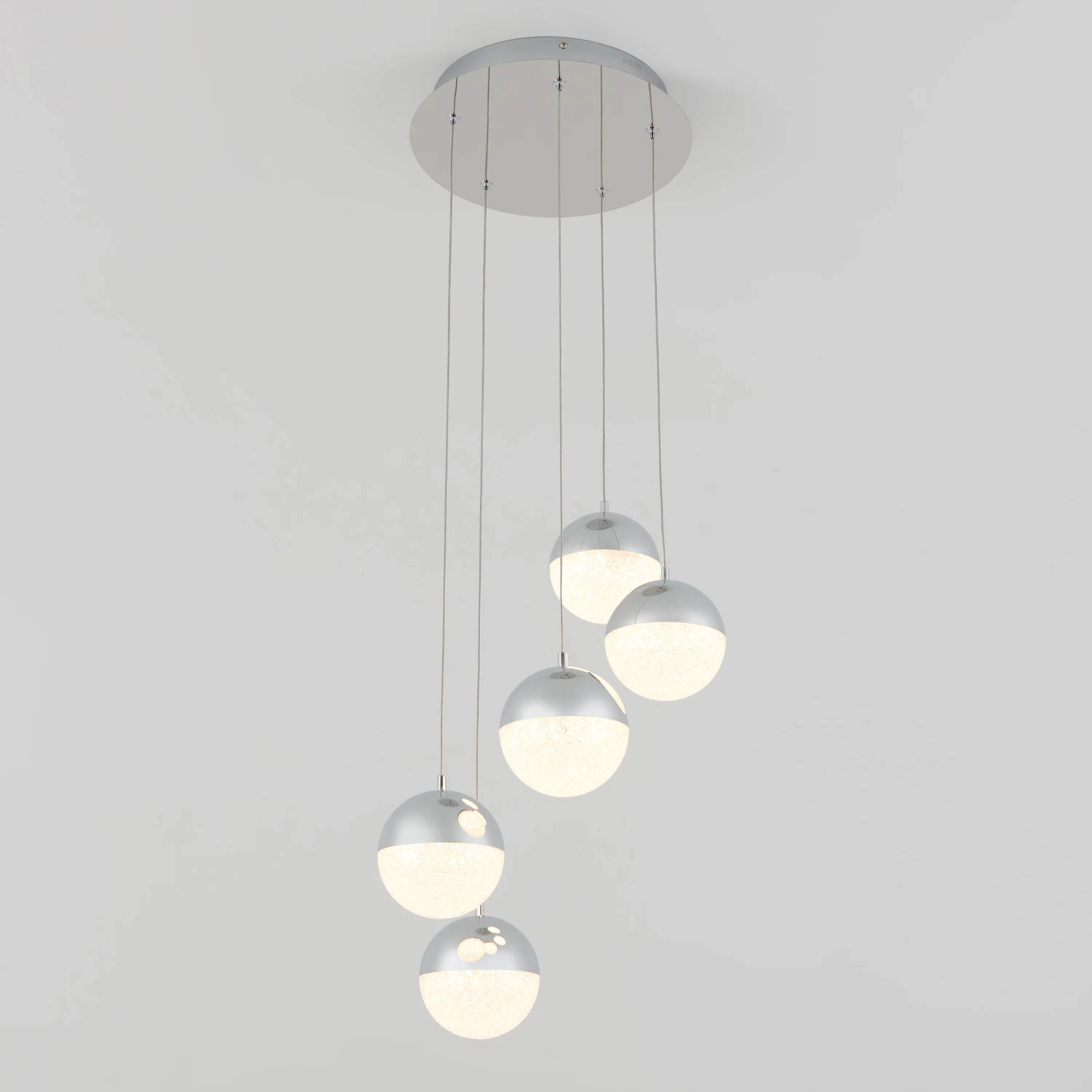 Sparkle 5-light LED pendant - Image 3