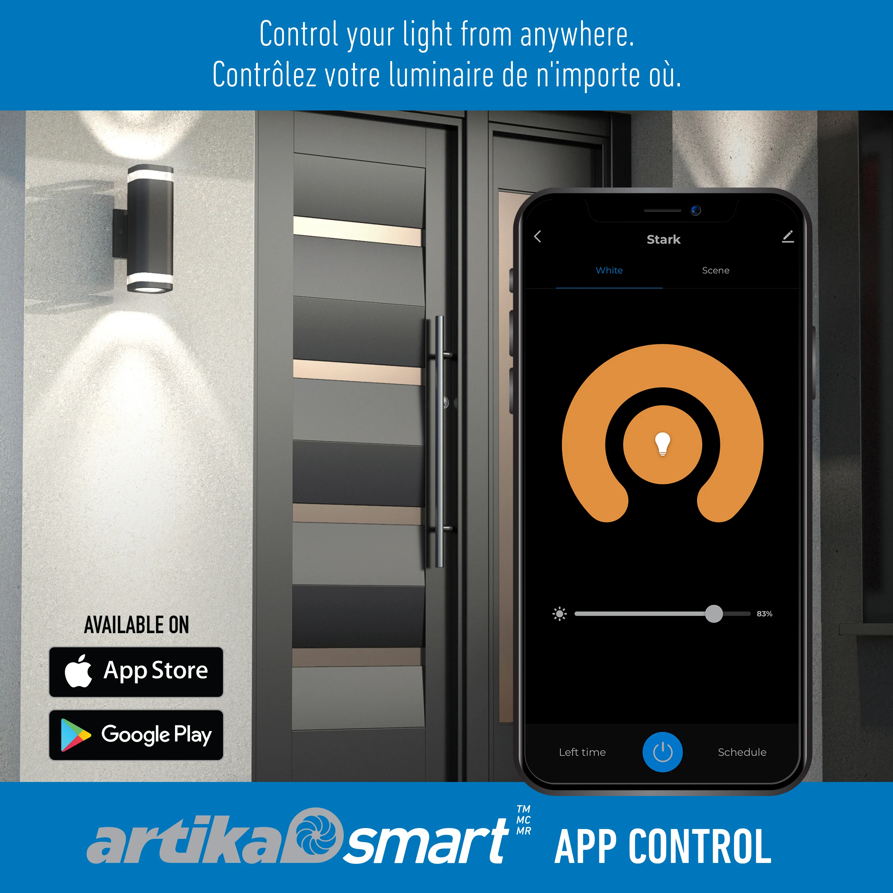 Stark modern LED indoor-outdoor light with wi-fi - Image 4