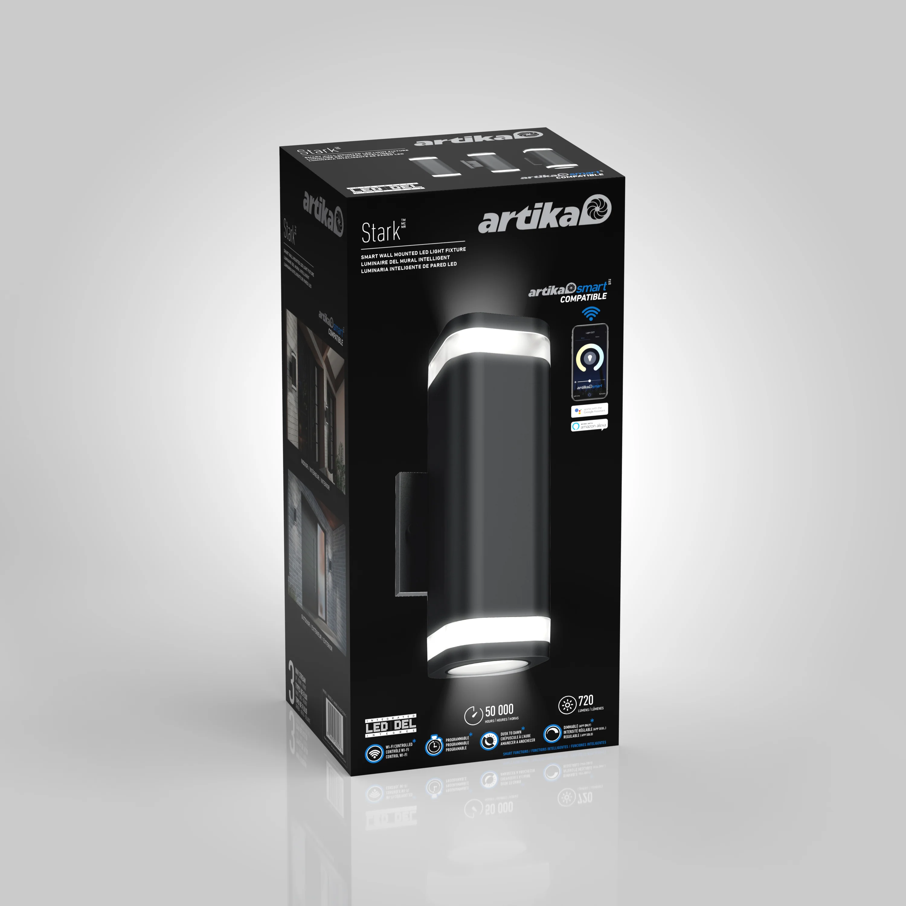 Stark modern LED indoor-outdoor light with wi-fi - Image 9