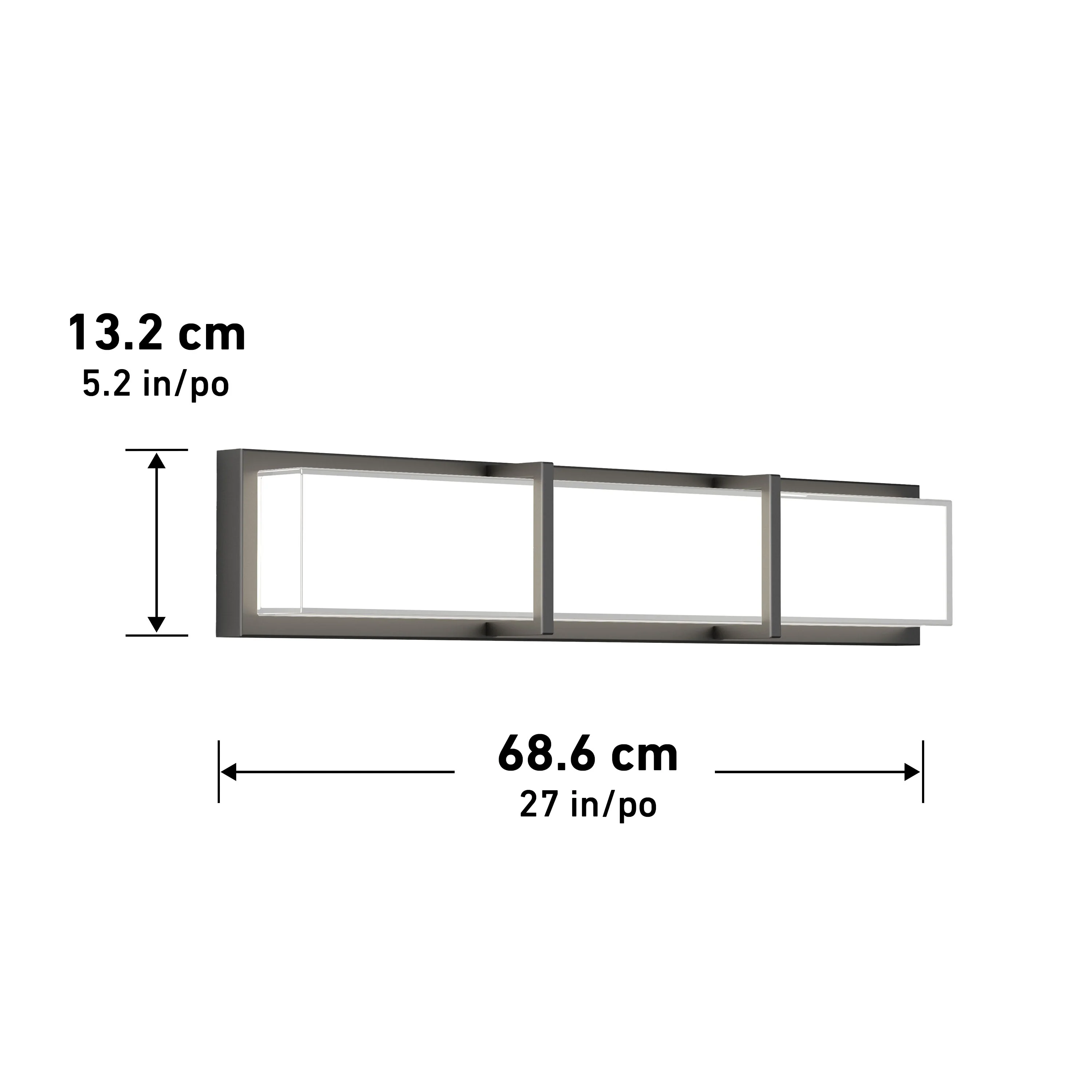 Subway modern LED bathroom vanity light - Image 9