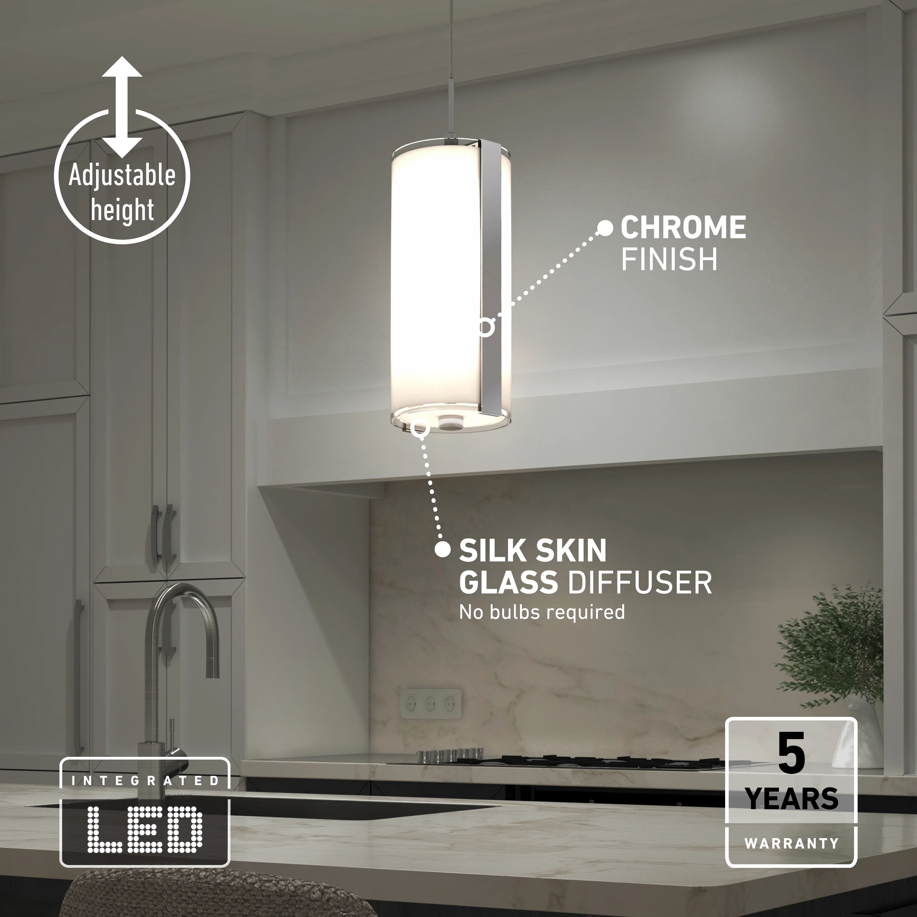 Subway Round Mini LED pendant light - Image 7