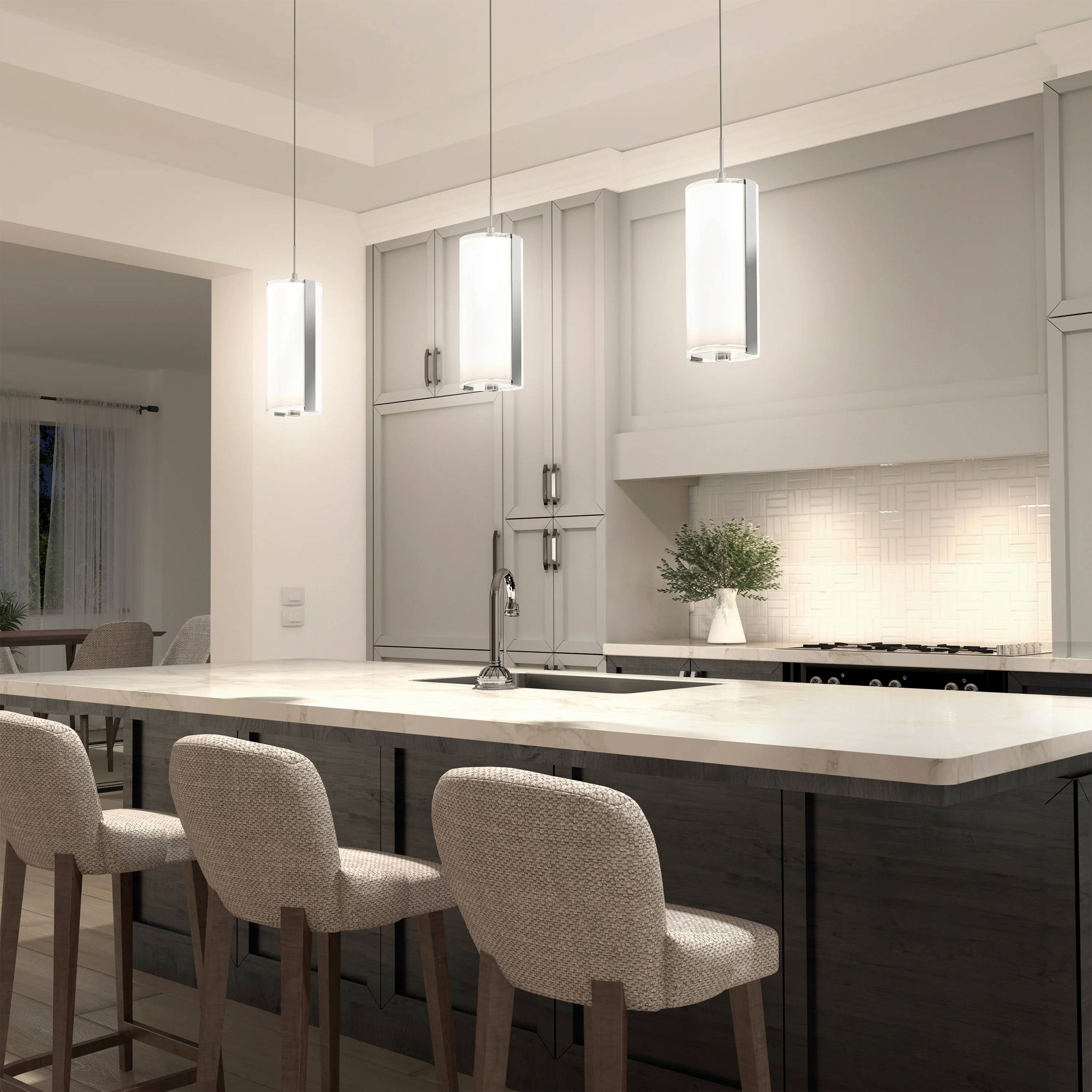 Subway Round Mini LED pendant light - Image 9