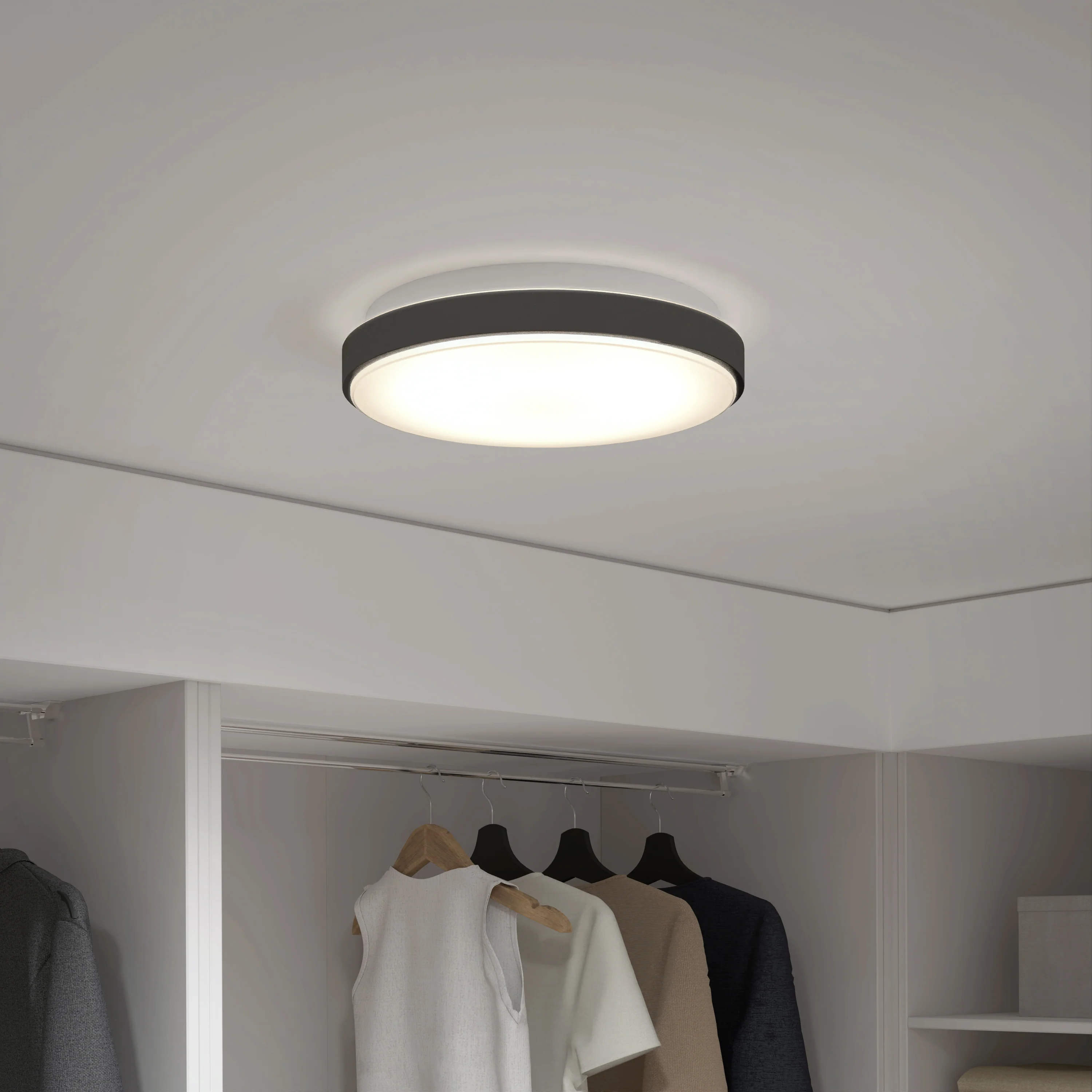 Sunraker 10 in. LED modern flush mount light - Image 8