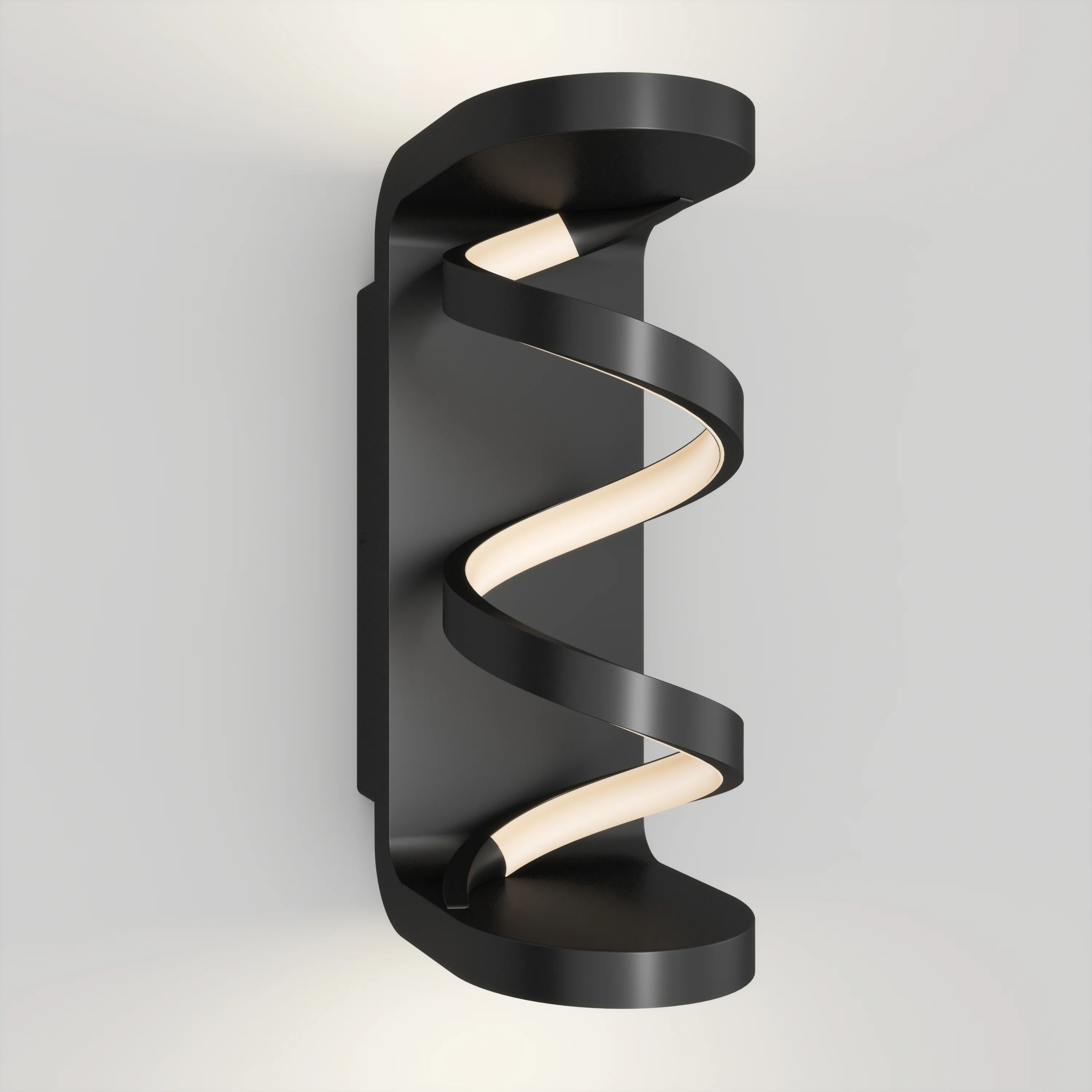 Swirl indoor-outdoor LED wall light - Image 4