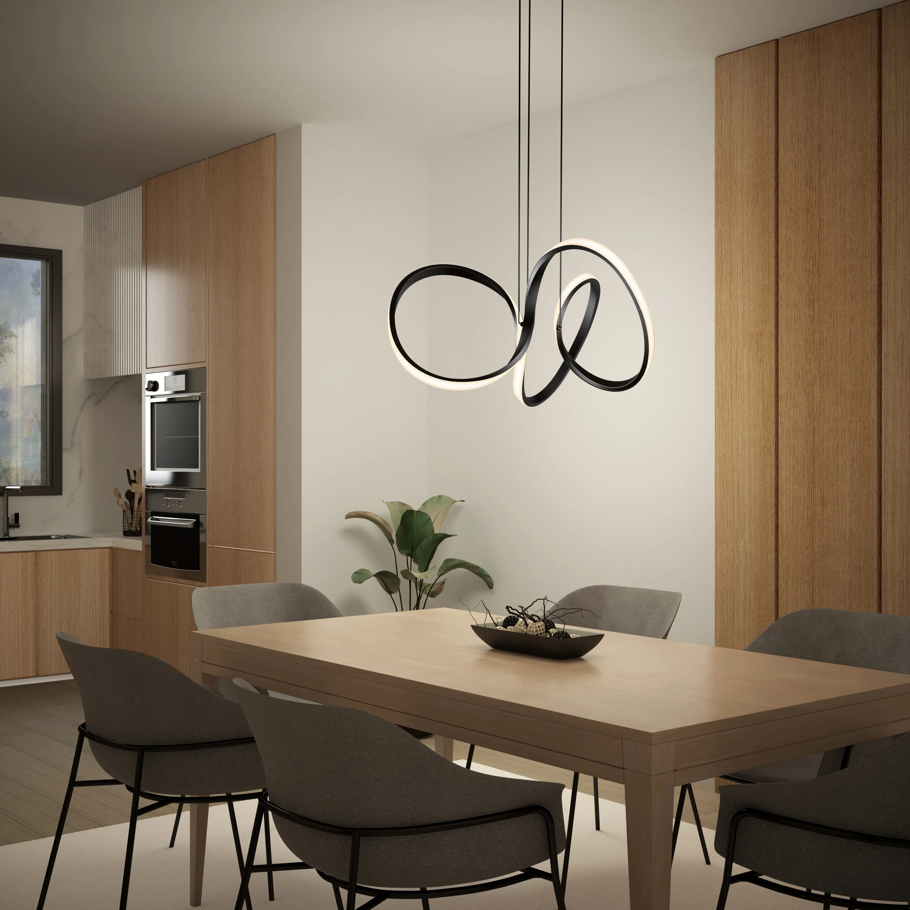 Swirl LED pendant light - Image 2