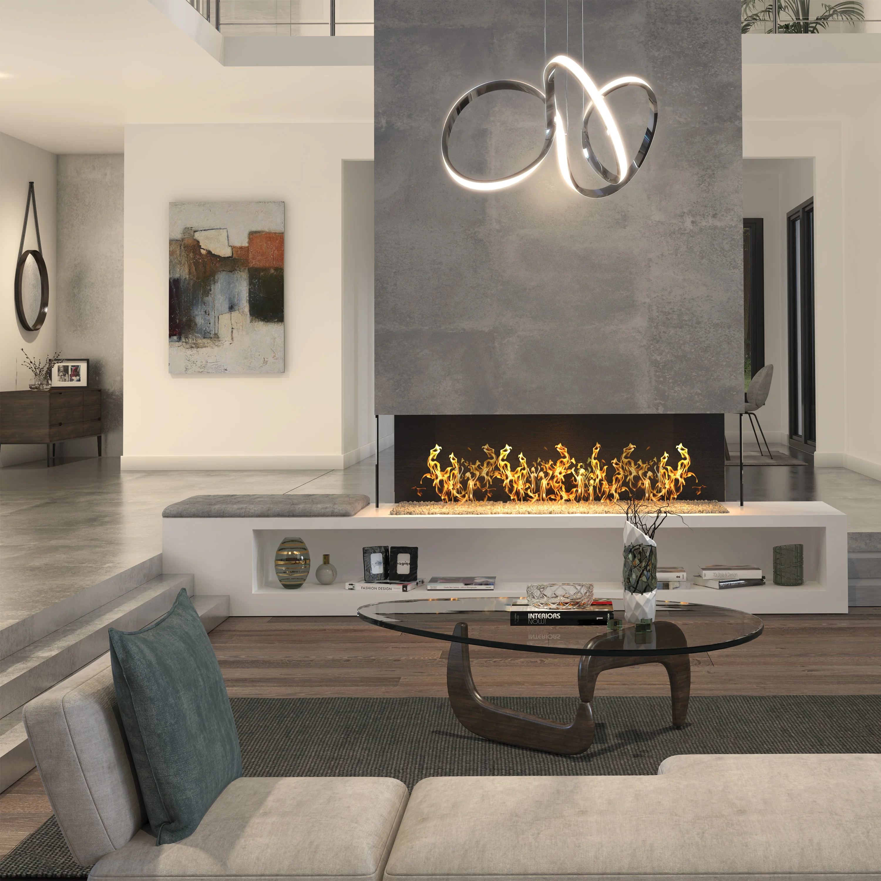 Swirl LED pendant light - Image 23