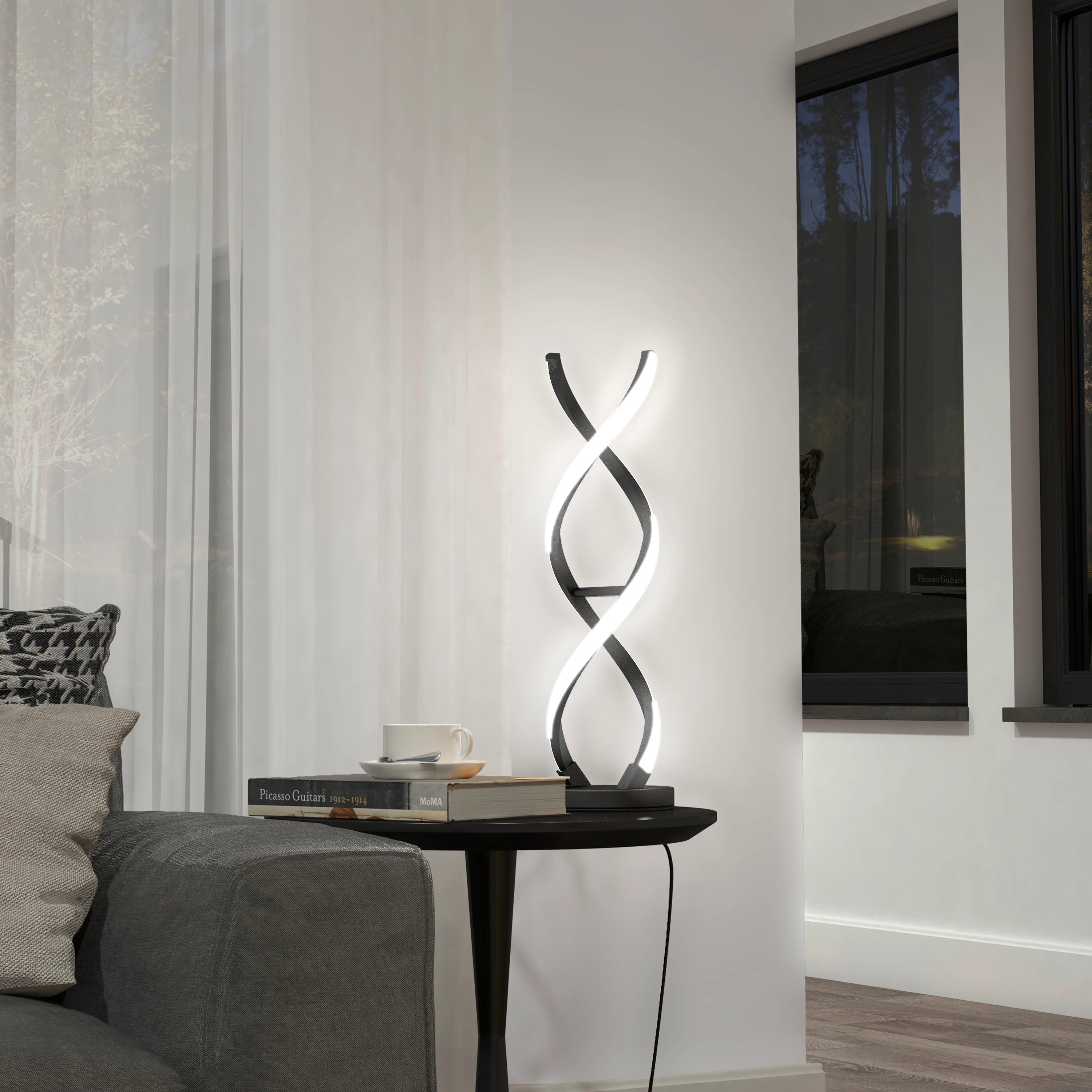 Swirl LED table lamp - Image 2