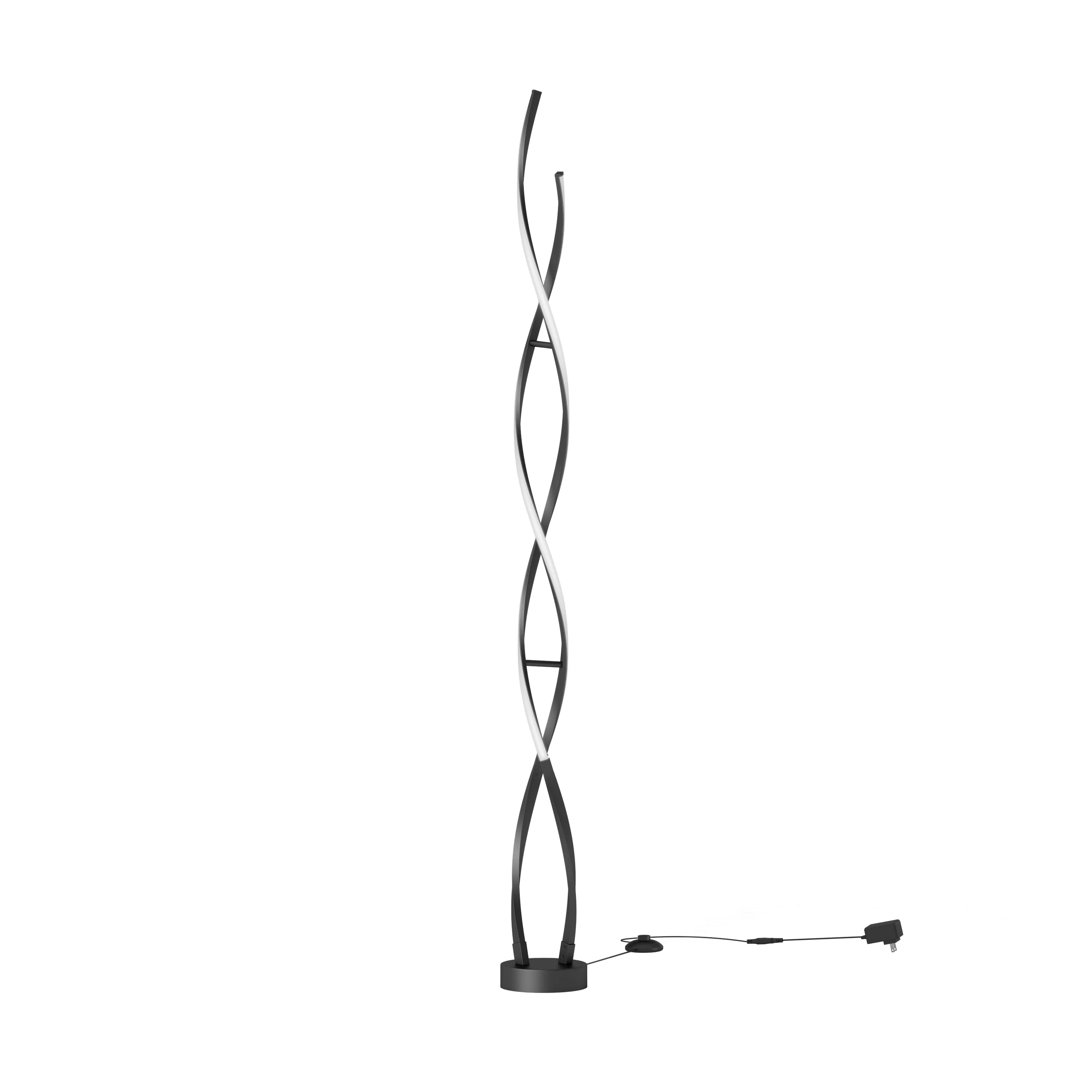 Swirl modern LED floor lamp - Image 12