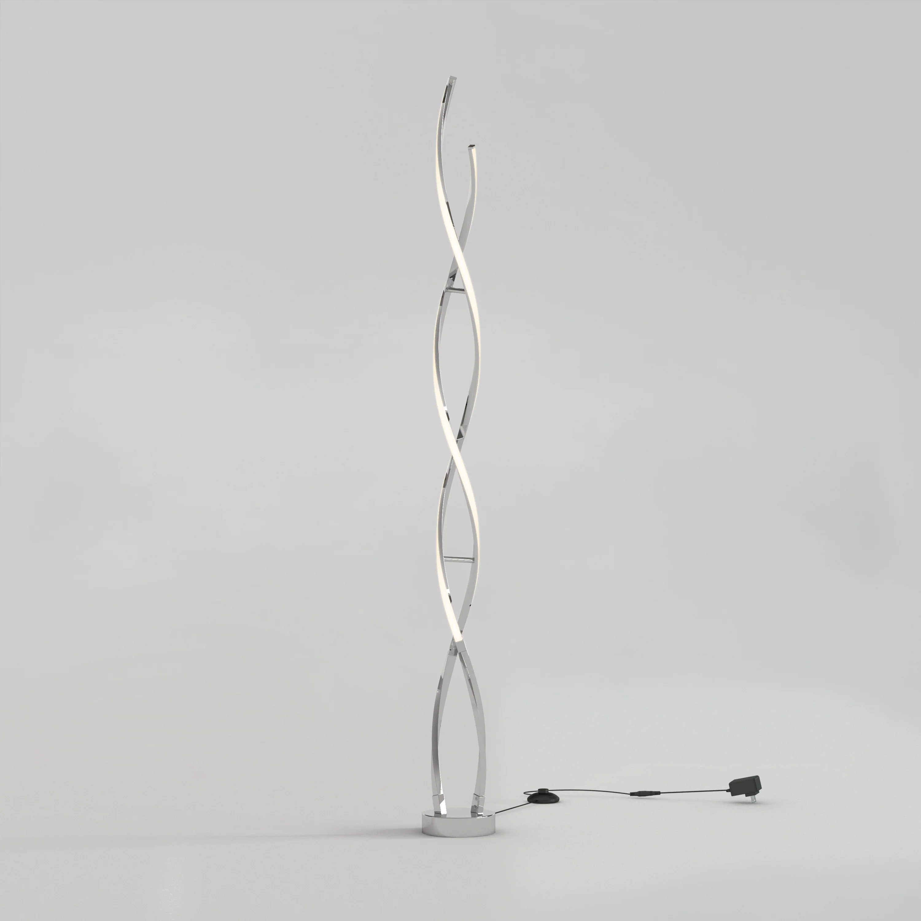 Swirl modern LED floor lamp - Image 14
