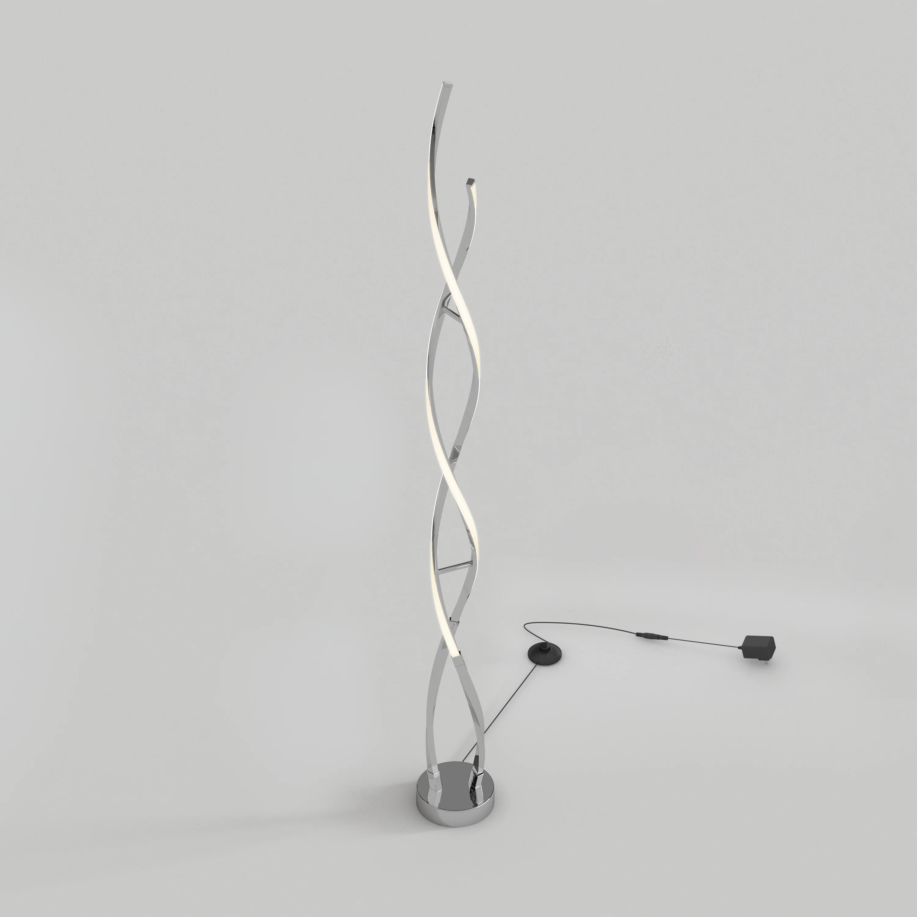 Swirl modern LED floor lamp - Image 16