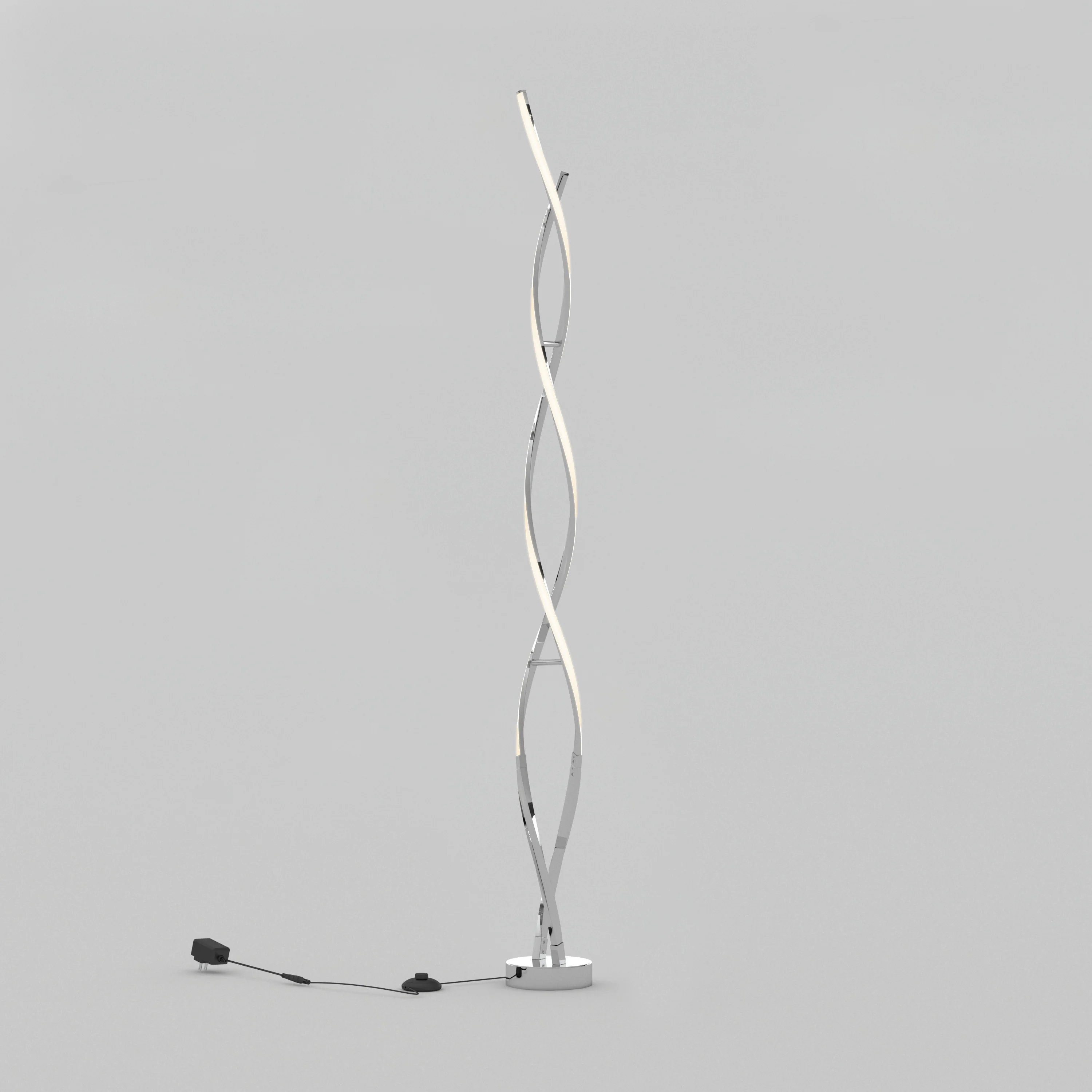 Swirl modern LED floor lamp - Image 17