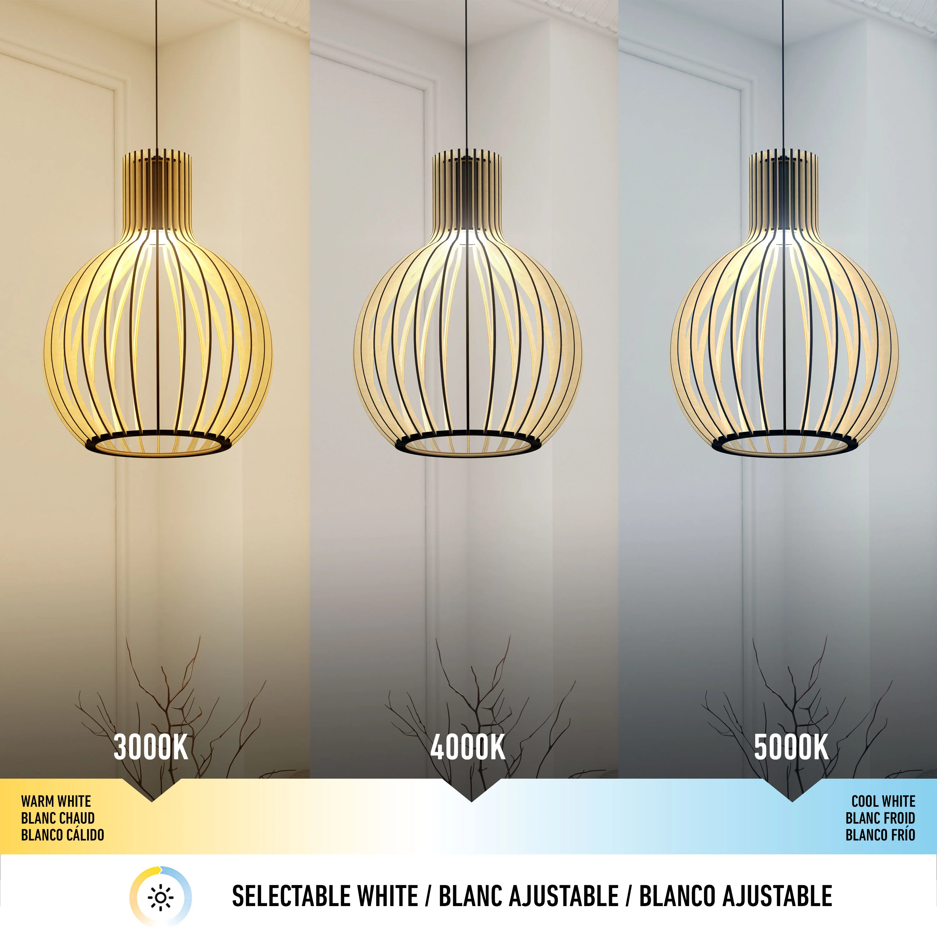 Tomi LED Pendant Light 3 CCT - Image 10