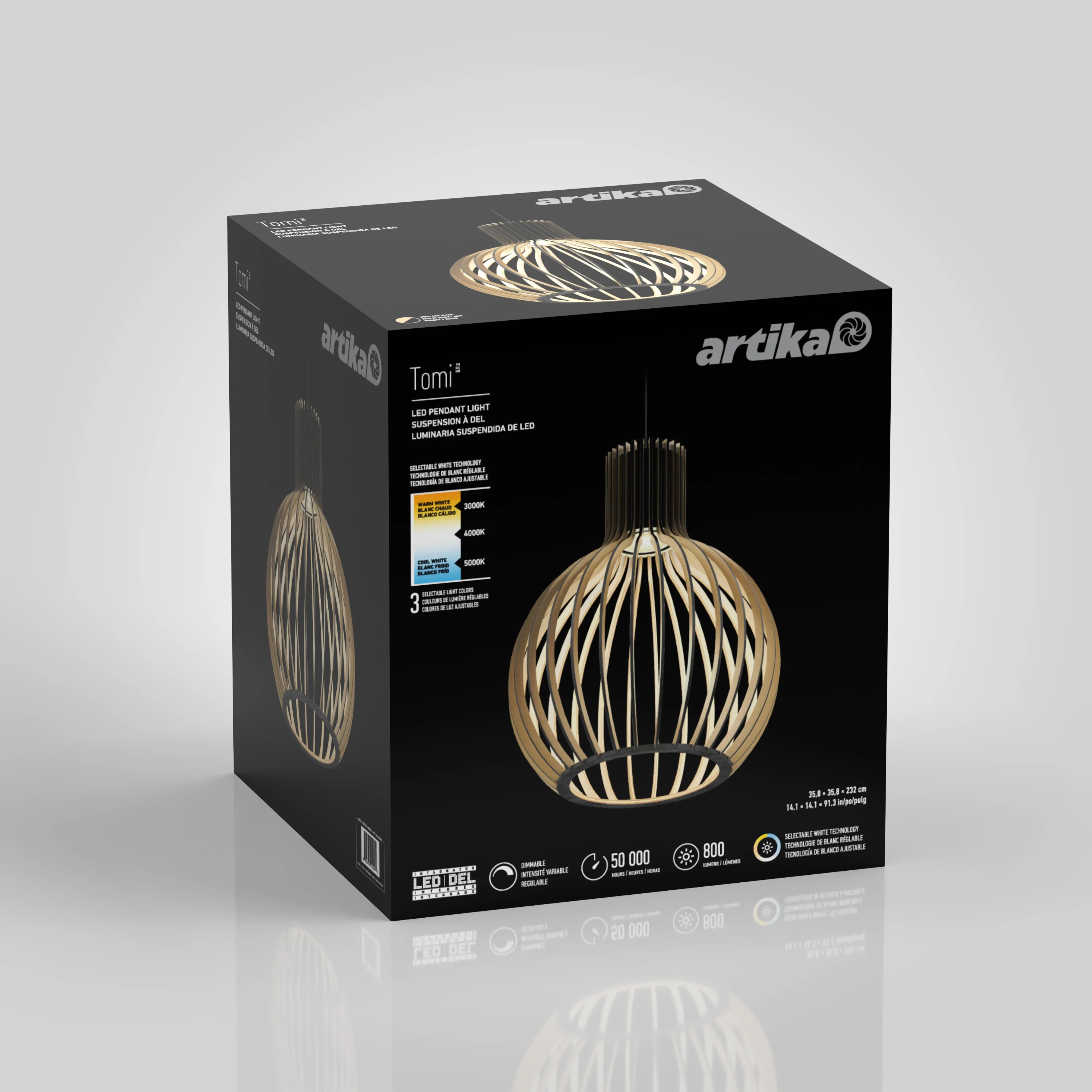 Tomi LED Pendant Light 3 CCT - Image 12