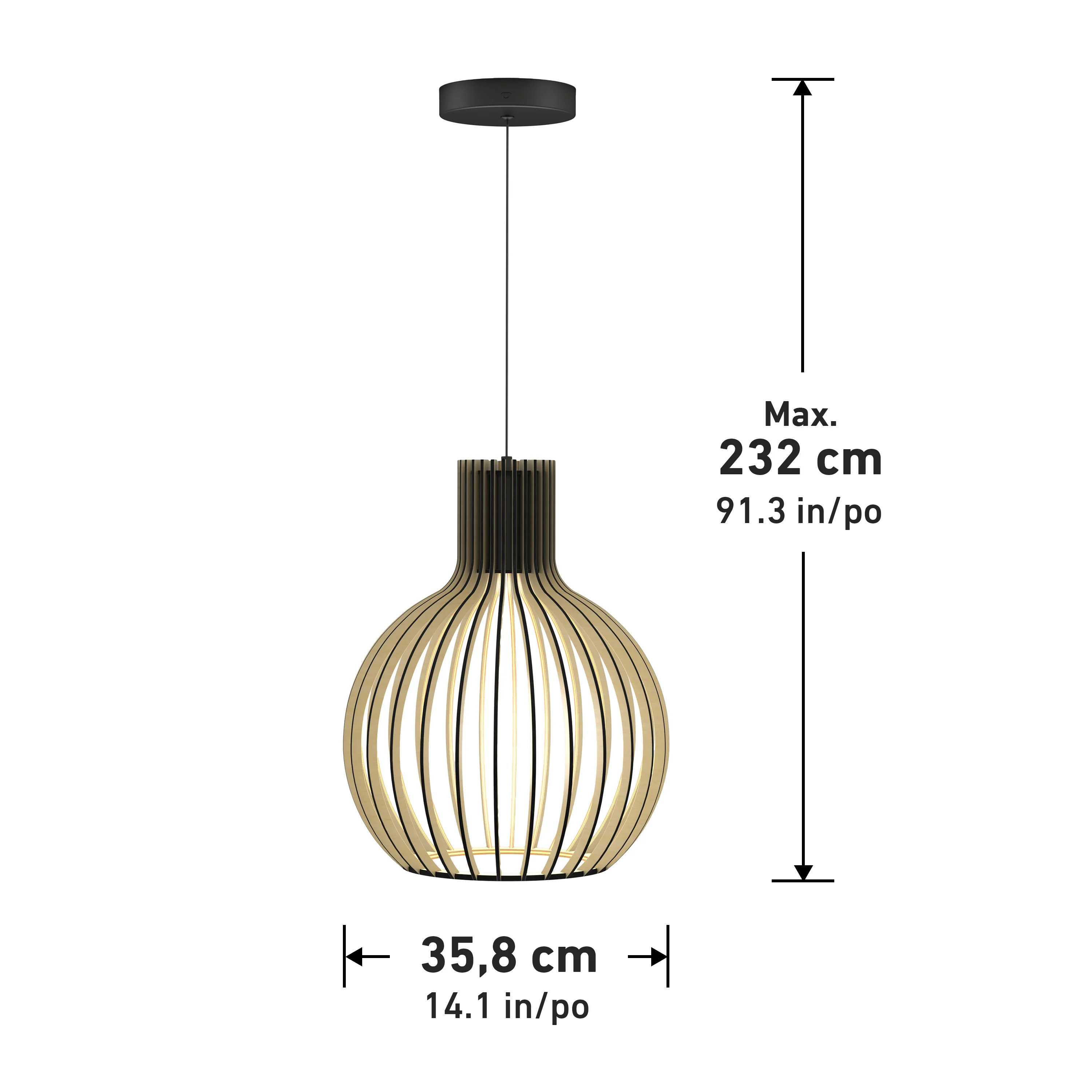 Tomi LED Pendant Light 3 CCT - Image 14