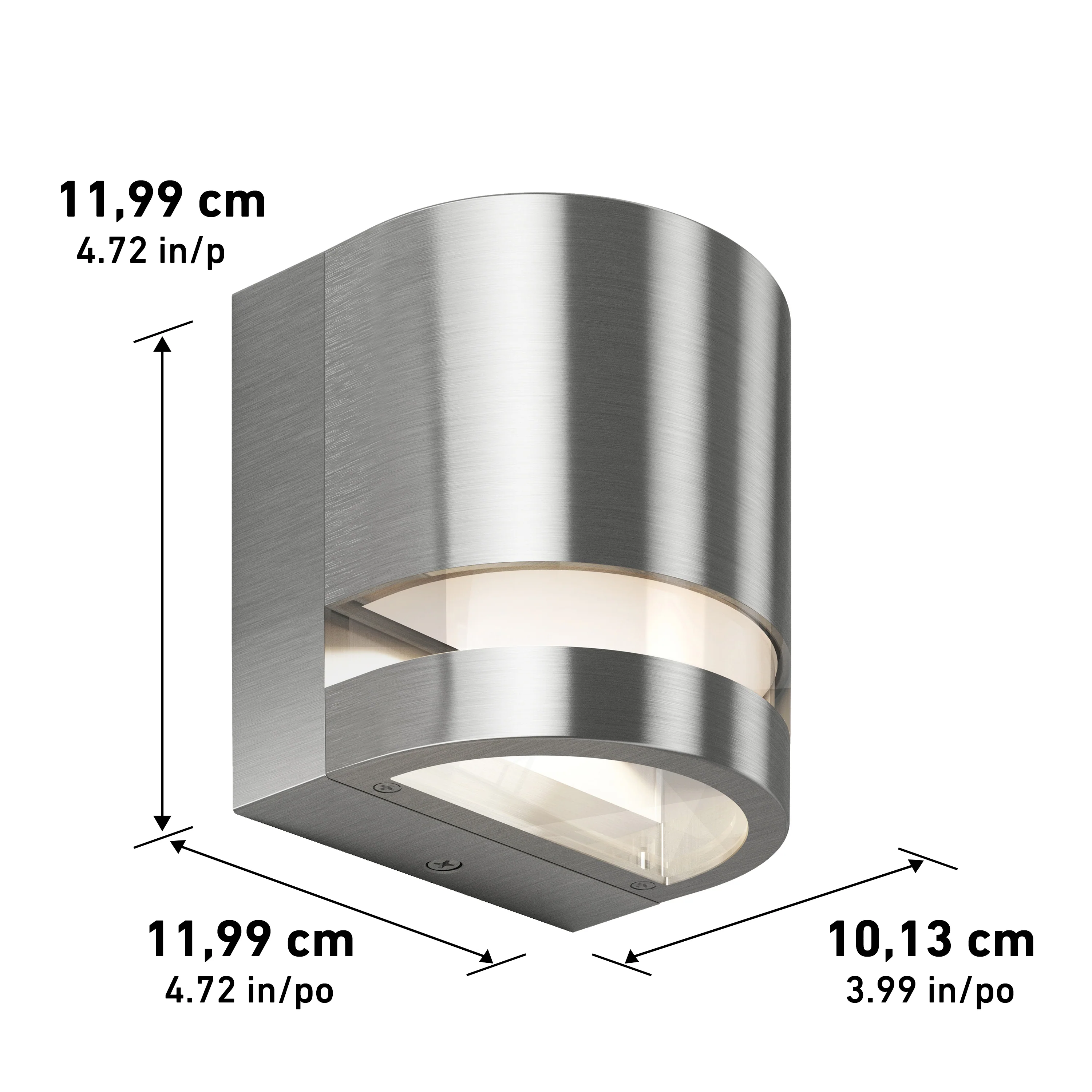 Valor Round LED indoor-outdoor wall light - Image 10