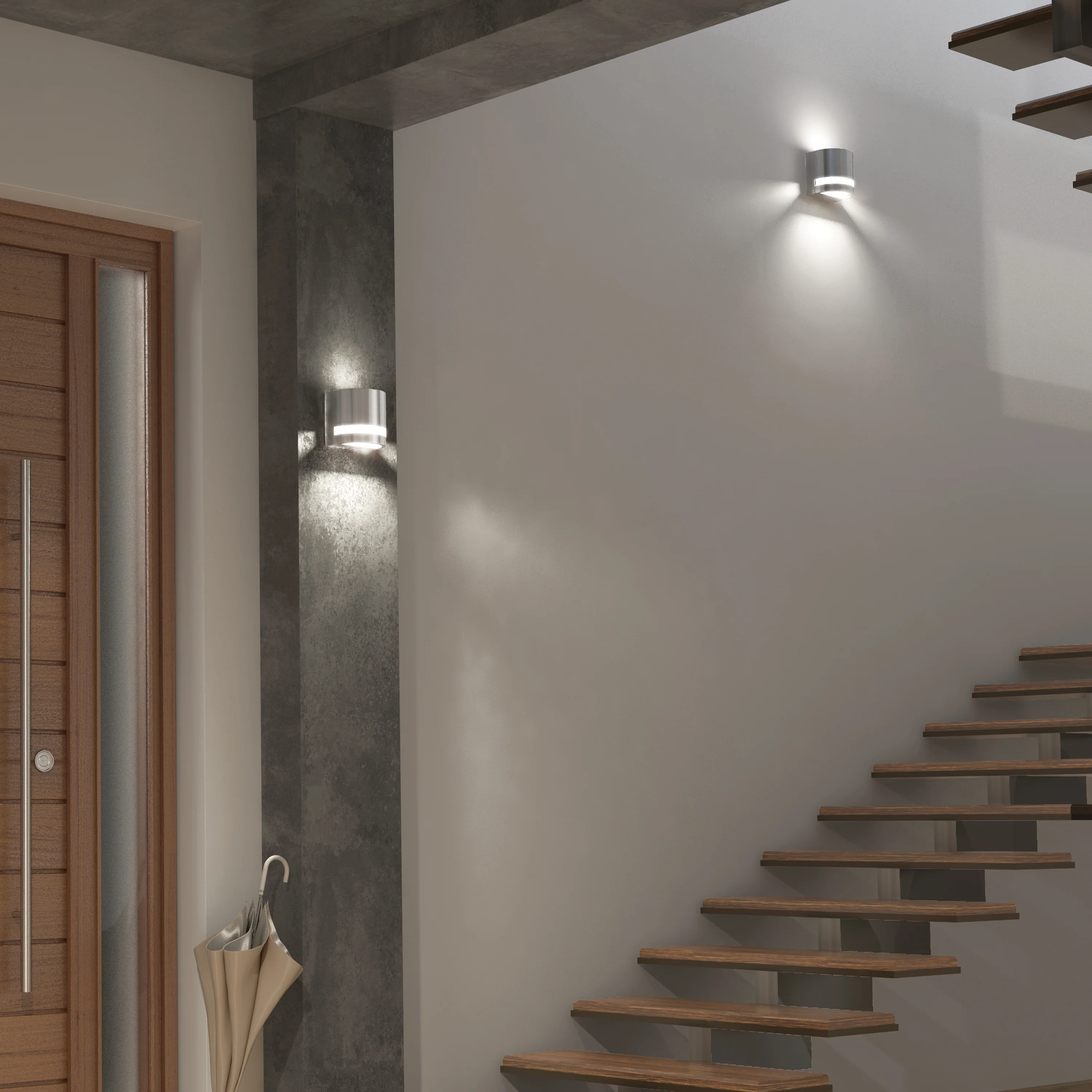 Valor Round LED indoor-outdoor wall light - Image 7