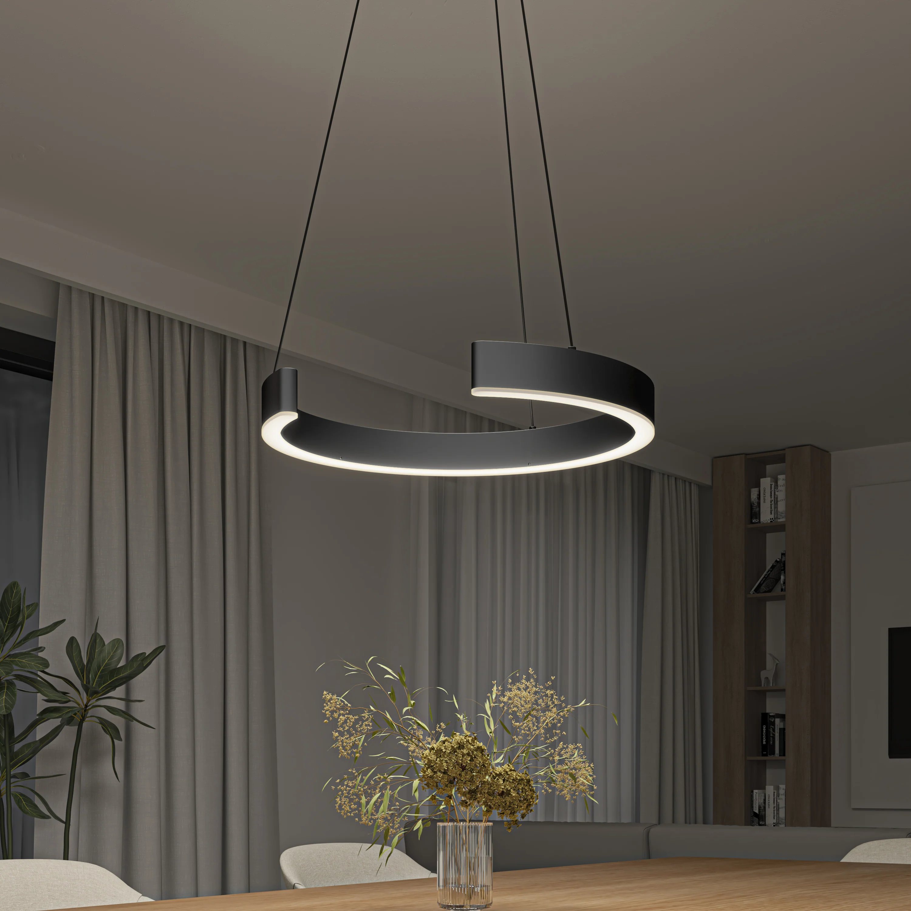 Vance modern LED pendant light 3 CCT - Image 15