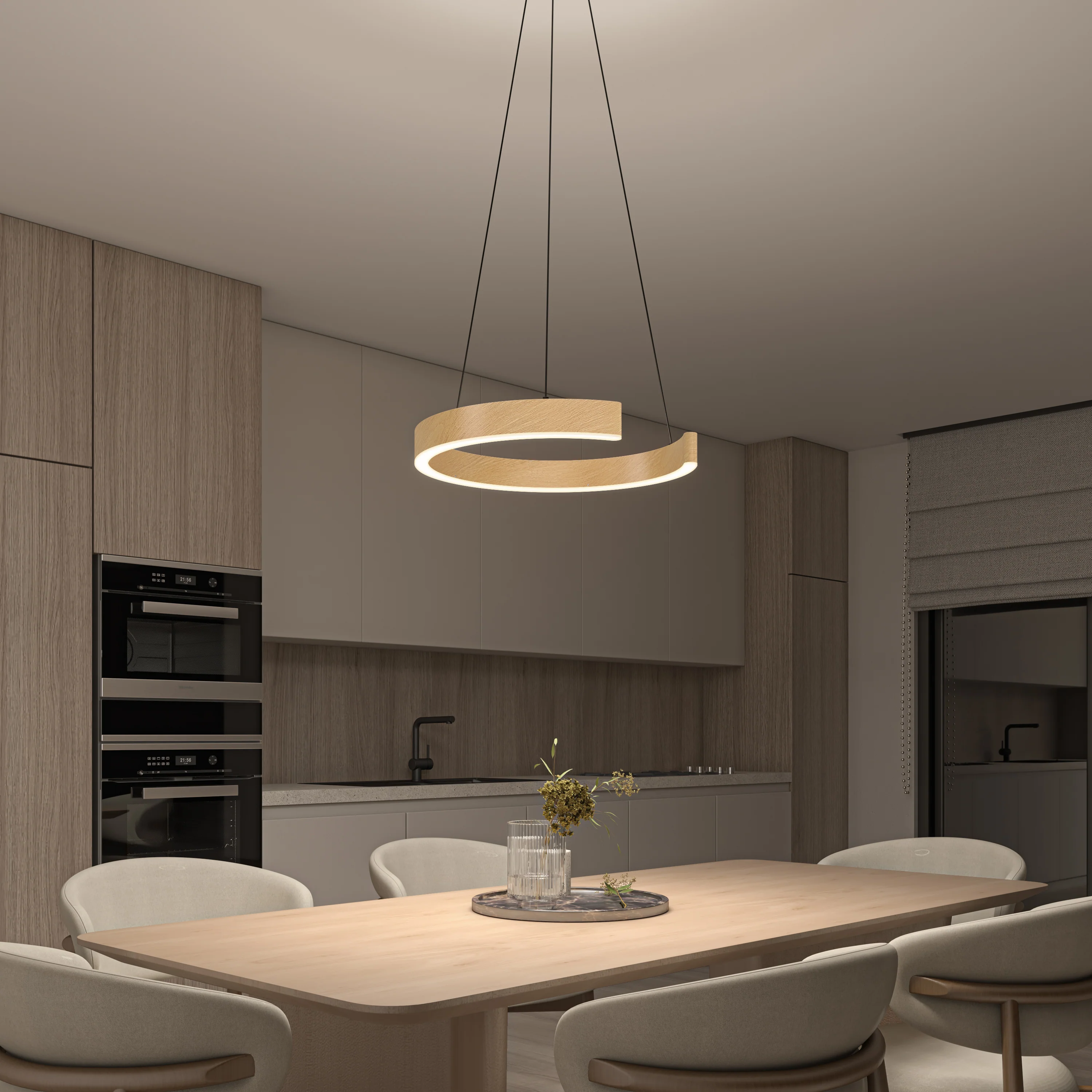 Vance modern LED pendant light 3 CCT - Image 20
