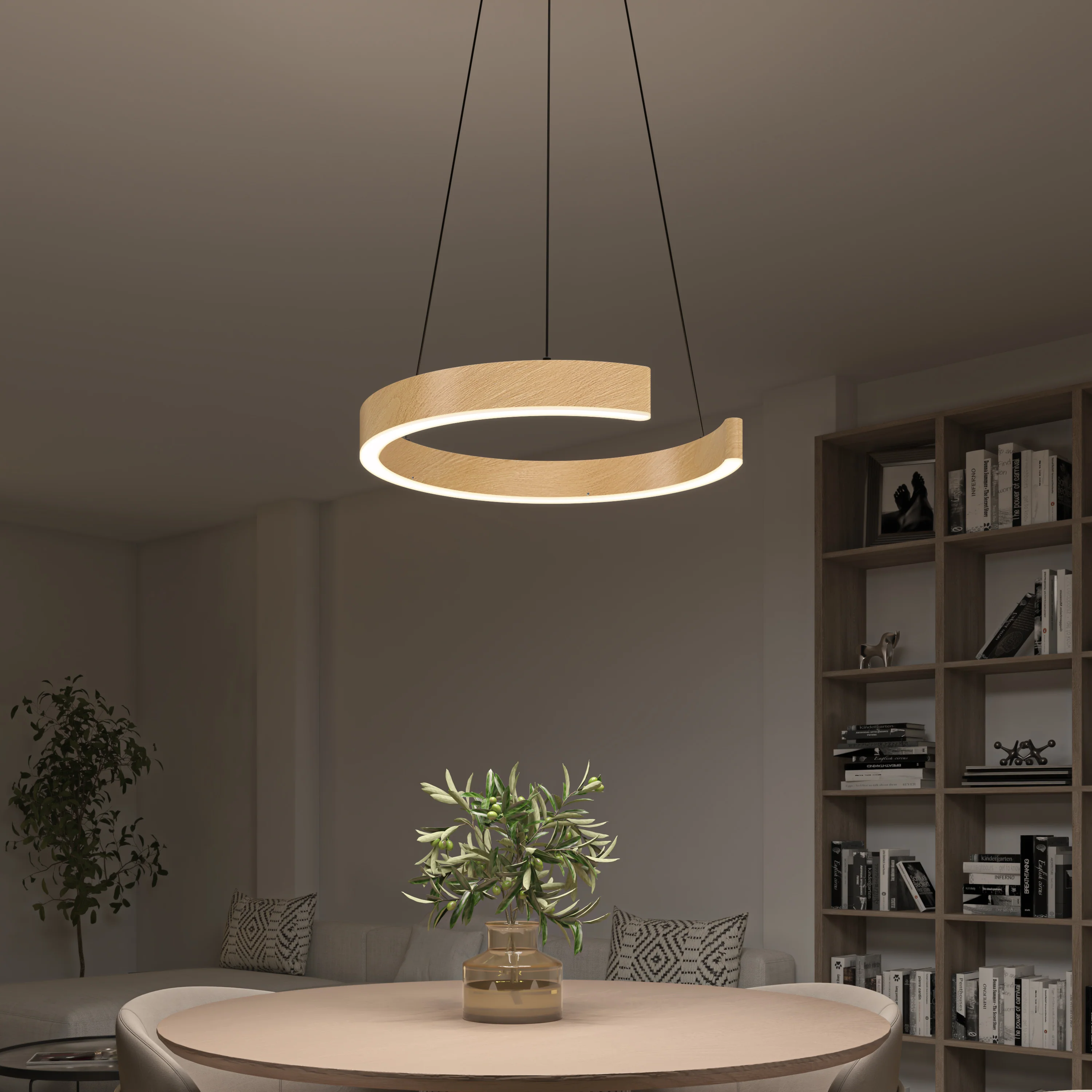 Vance modern LED pendant light 3 CCT - Image 29