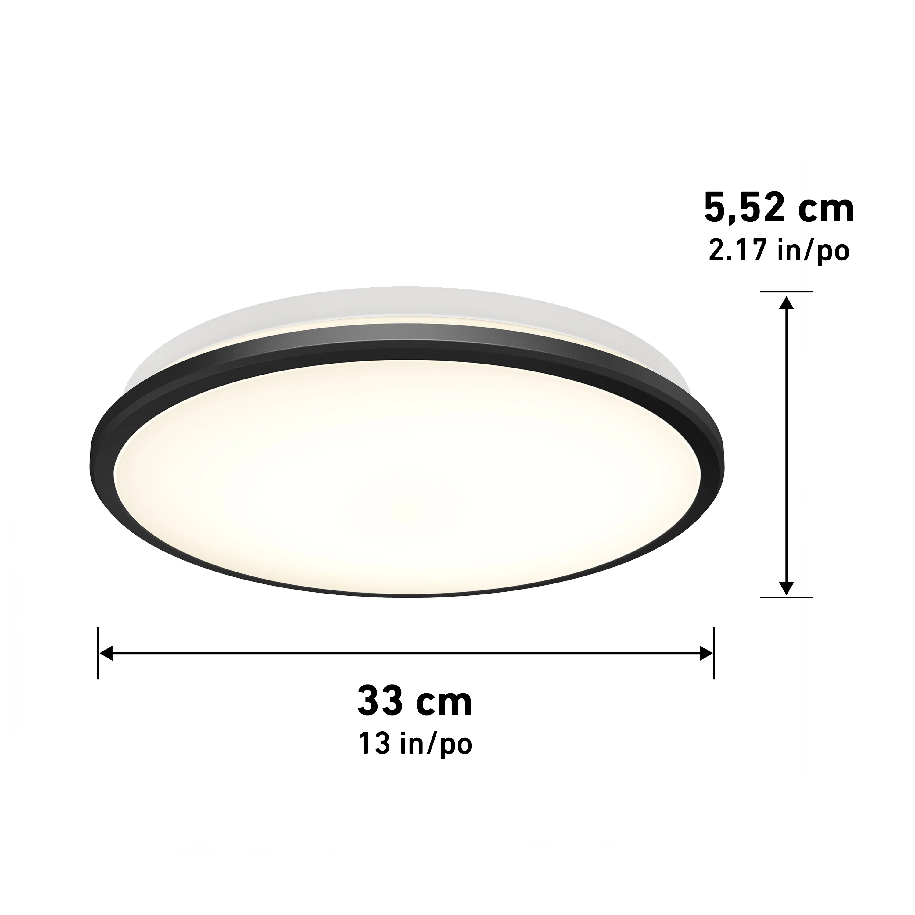 Vera 13 in. LED modern flush mount light - Image 12
