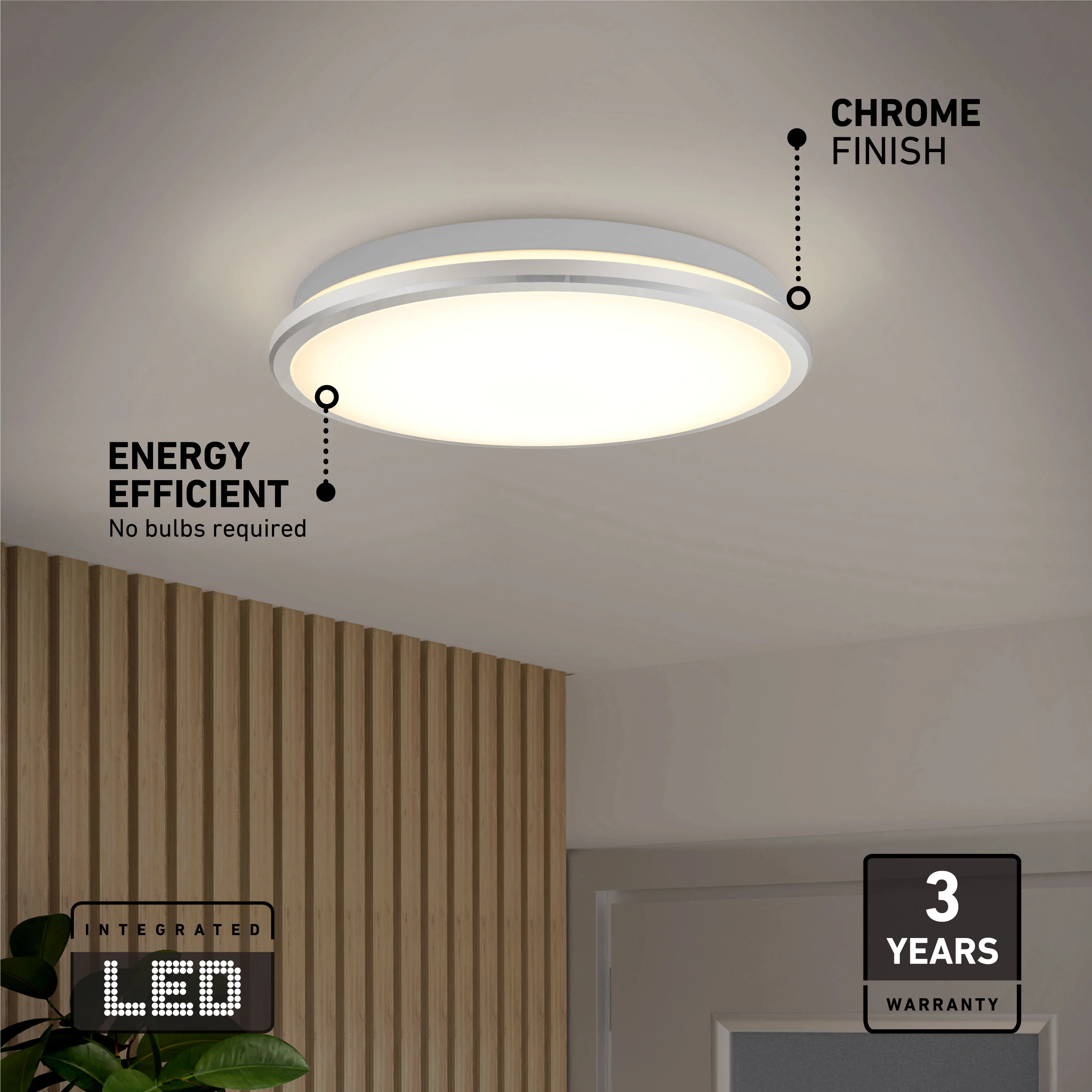 Vera 13 in. LED modern flush mount light - Image 18
