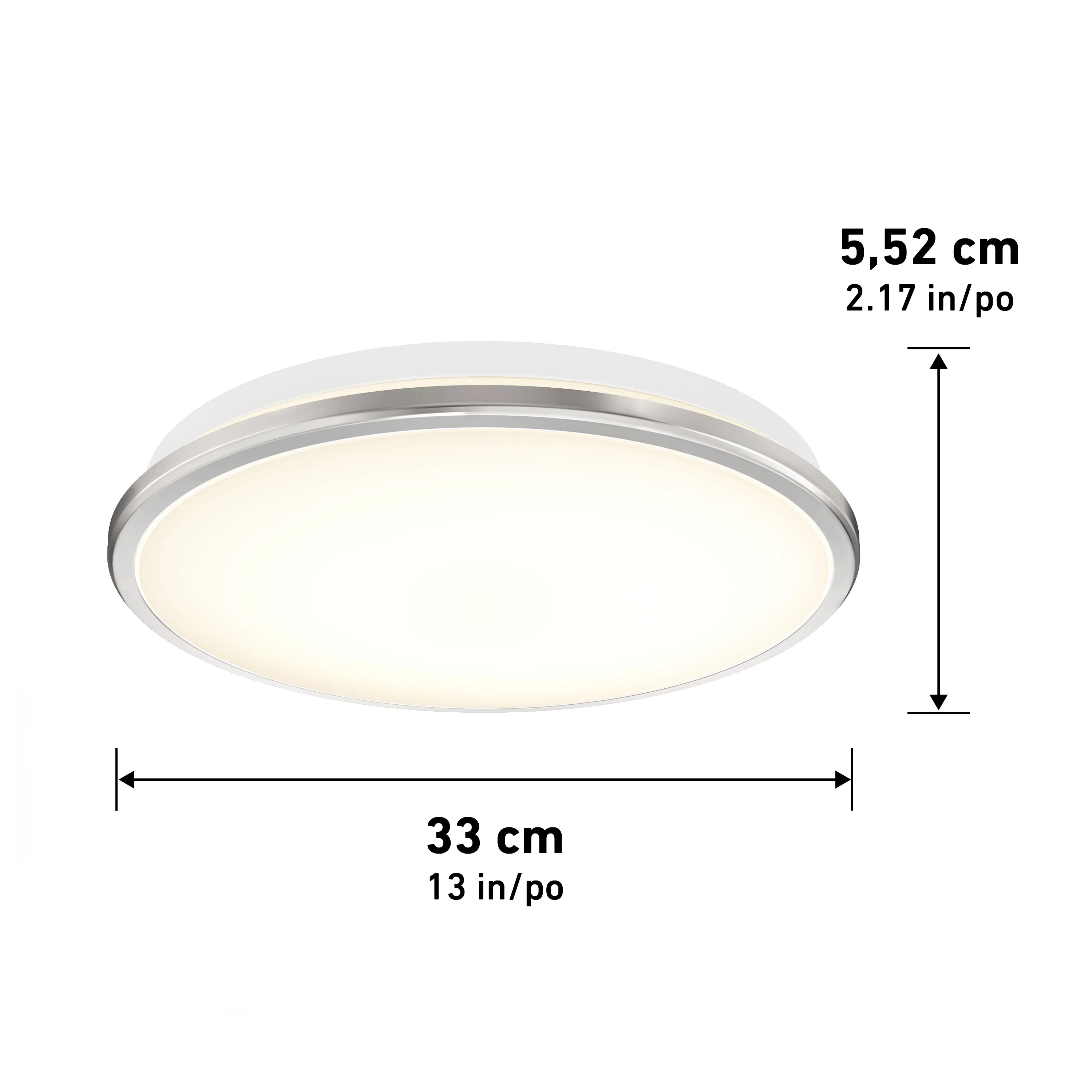 Vera 13 in. LED modern flush mount light - Image 24