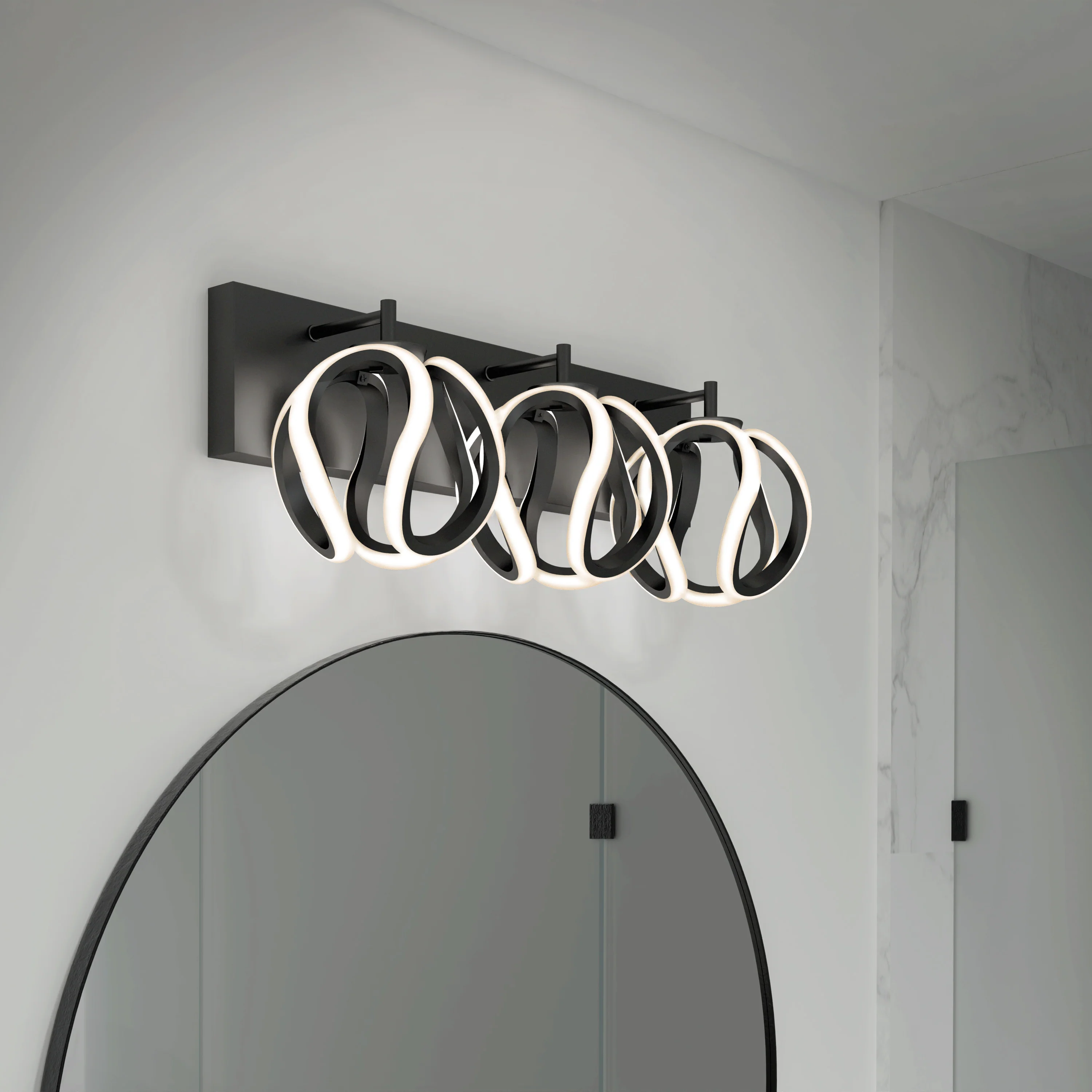 Vivaldi LED contemporary bathroom vanity light 3 CCT - Image 13