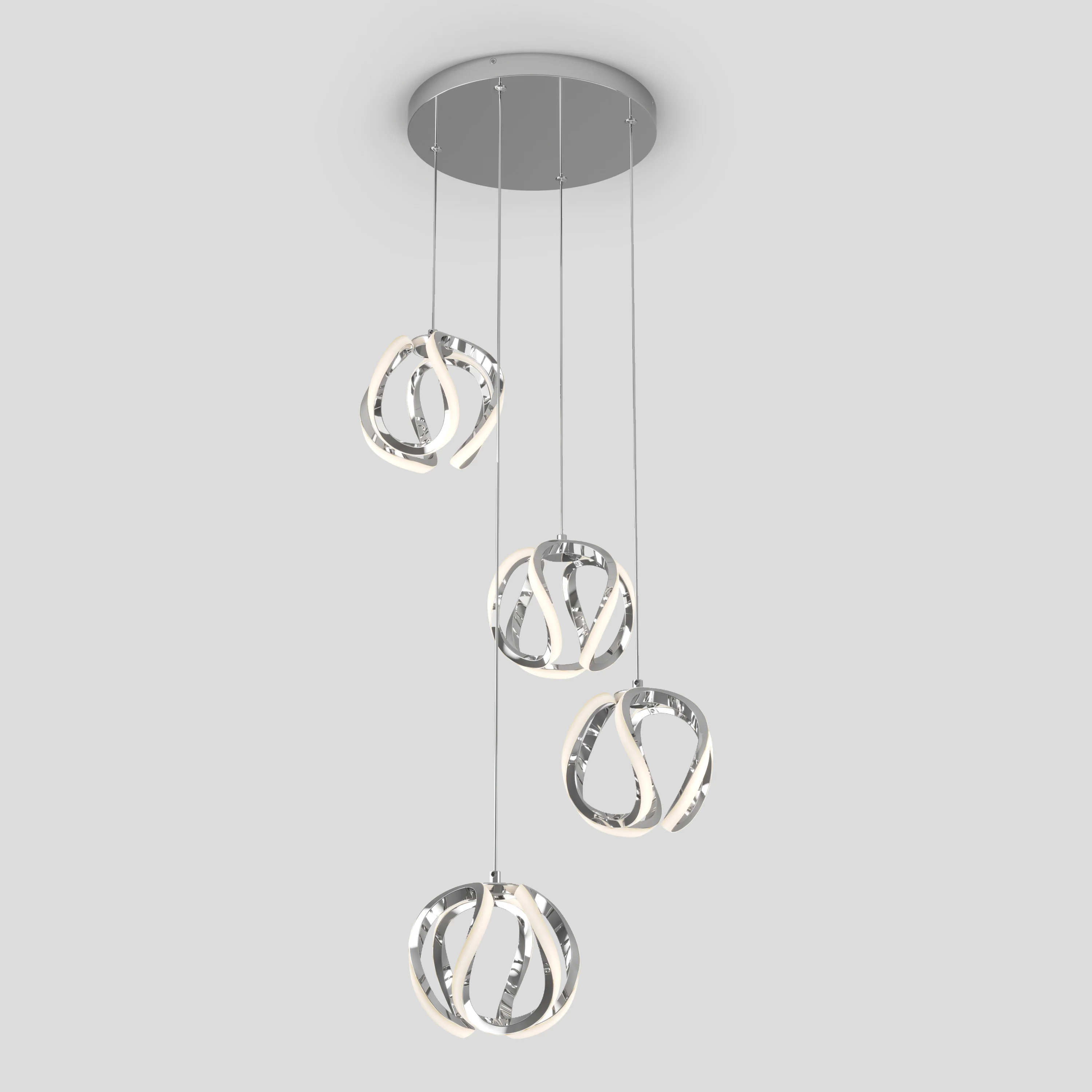 Vivaldi LED 4-light pendant - Image 3