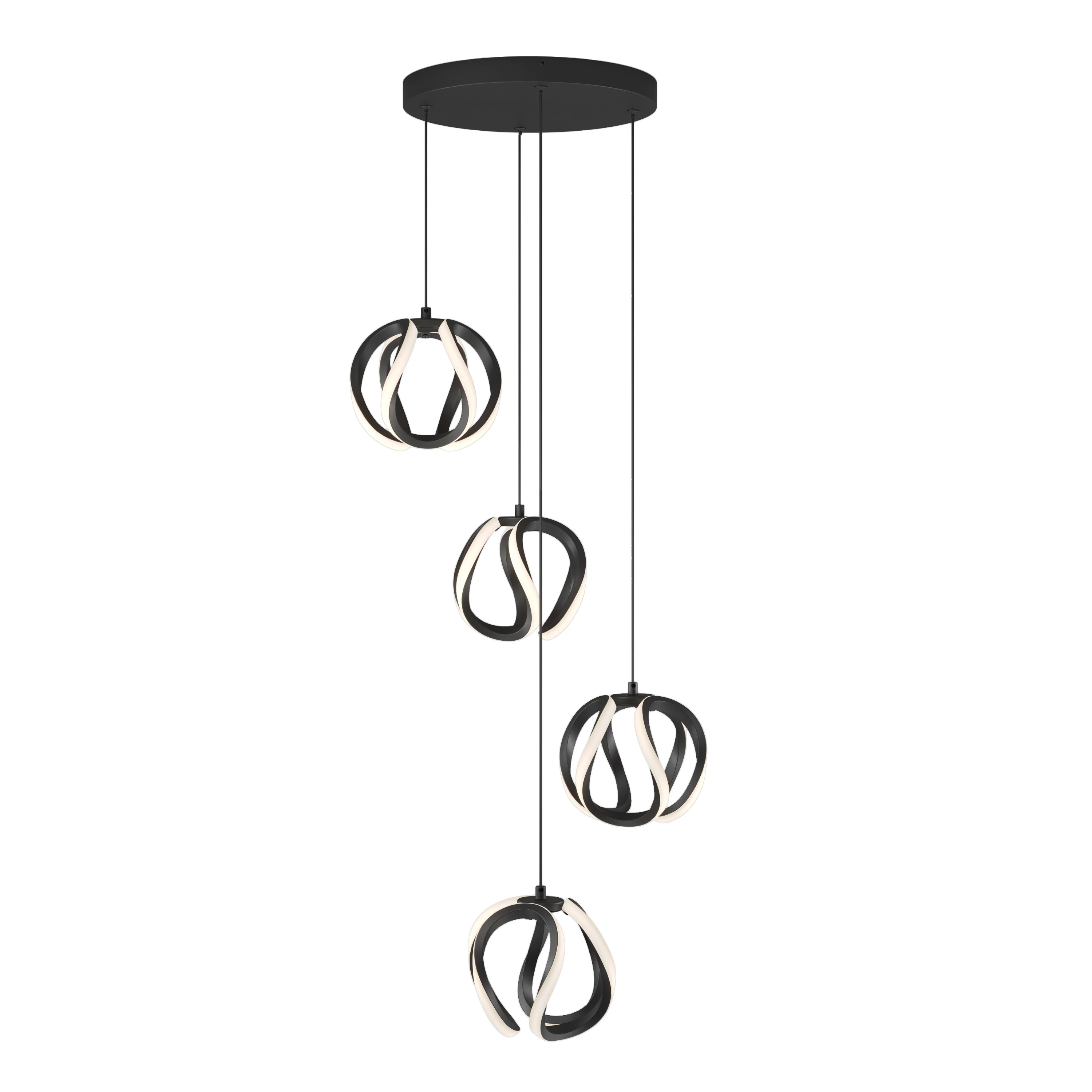 Vivaldi modern LED 4-light pendant 5 CCT - Image 12