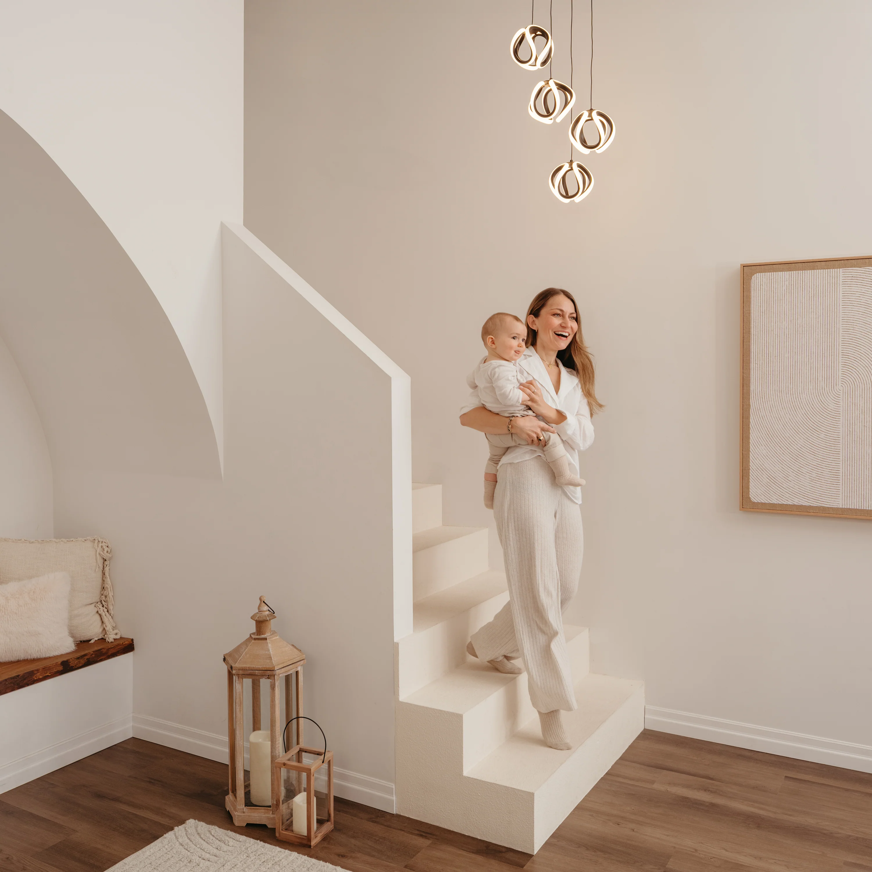 Vivaldi modern LED 4-light pendant 5 CCT - Image 2
